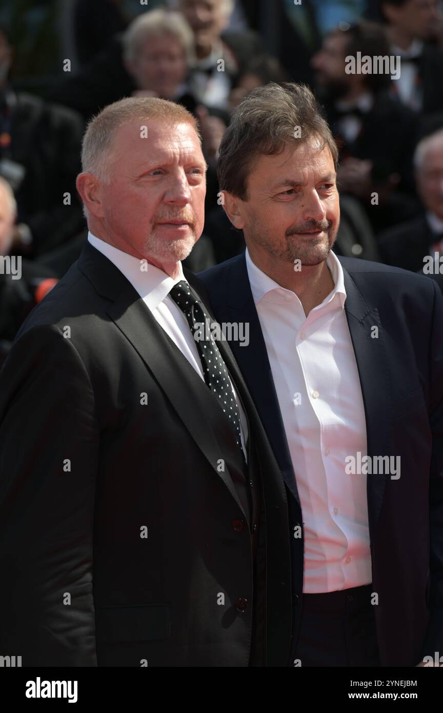 23. Mai: Cannes L’AMOUR OUF Roter Teppich beim 77. Jährlichen Filmfestival von Cannes bei den 77. Filmfestspielen von Cannes 2024. FAMA © Fausto Marci Stockfoto