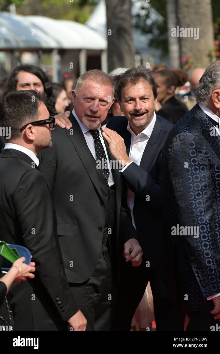 23. Mai: Cannes L’AMOUR OUF Roter Teppich beim 77. Jährlichen Filmfestival von Cannes bei den 77. Filmfestspielen von Cannes 2024. FAMA © Fausto Marci Stockfoto