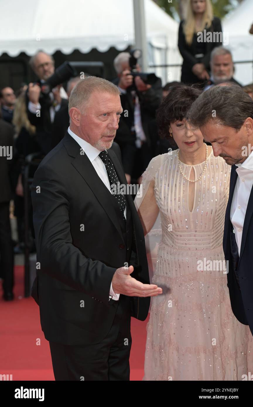 23. Mai: Cannes L’AMOUR OUF Roter Teppich beim 77. Jährlichen Filmfestival von Cannes bei den 77. Filmfestspielen von Cannes 2024. FAMA © Fausto Marci Stockfoto