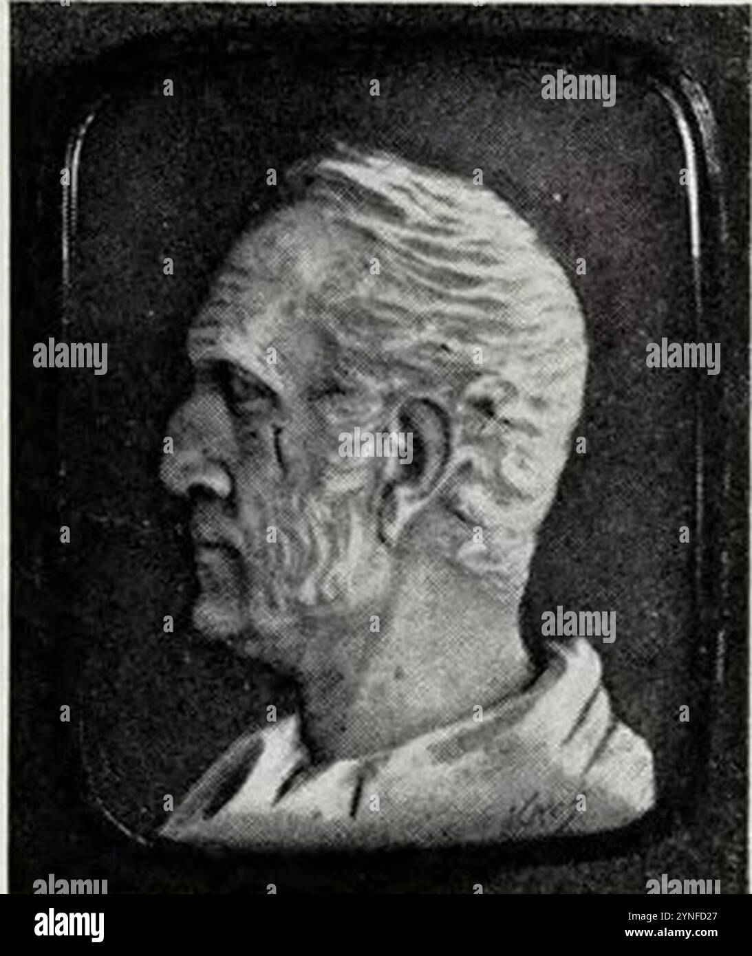 Cameo Portrait of Nathaniel Sturgis, 1779-1856 (Seite 24). Stockfoto