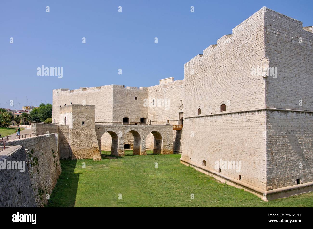 Castello Svevo, Barletta, Provinz Barletta-Andria-Trani, Apulien Region, Italien Stockfoto