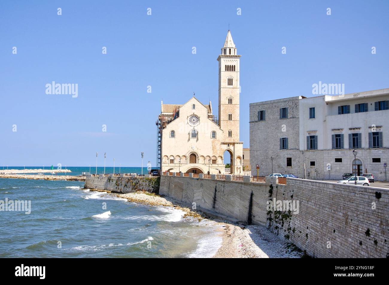 Cattedrale di Trani, Trani, Provinz Barletta-Andria-Trani, Apulien Region, Italien Stockfoto