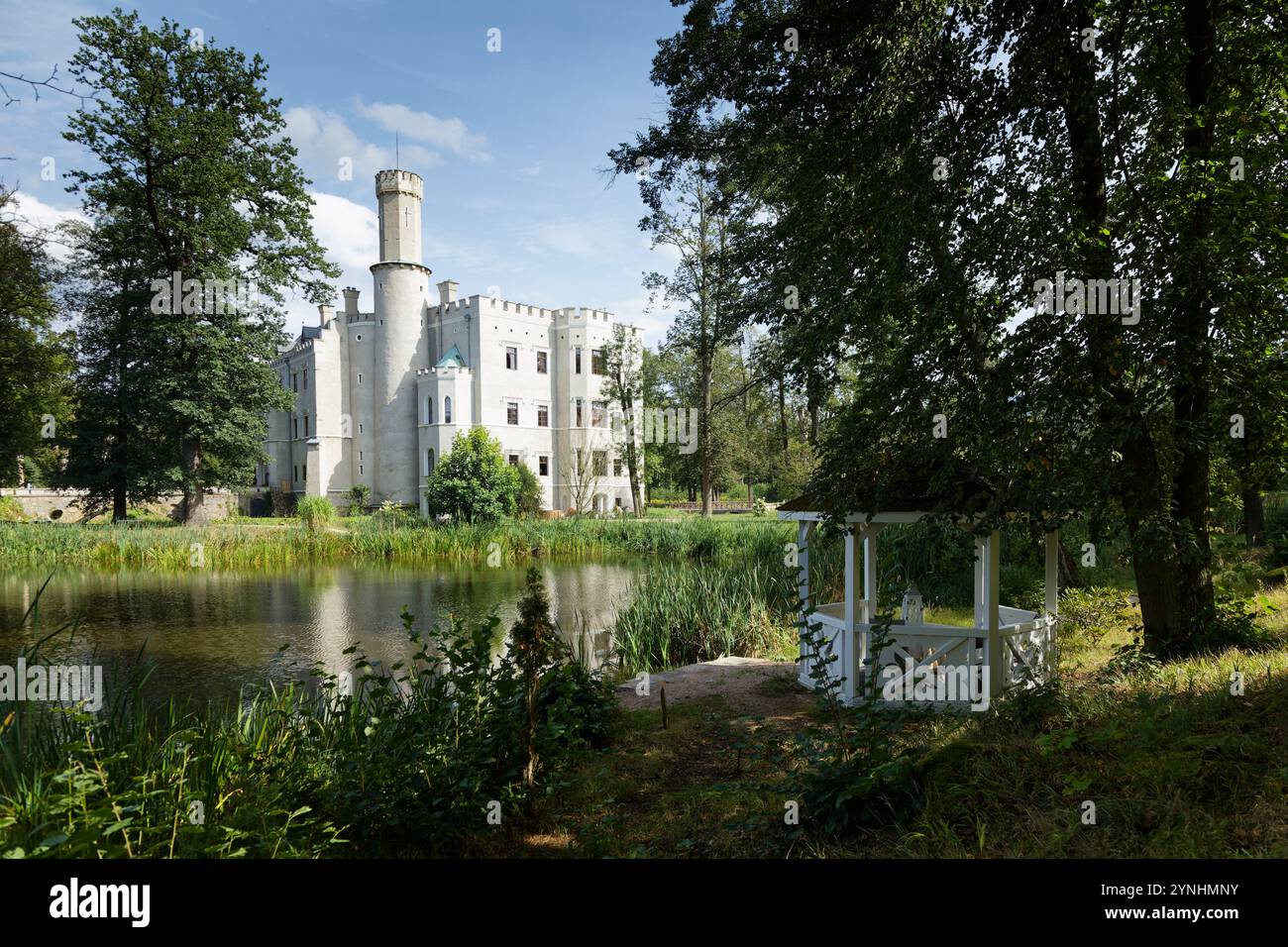 Schoss Fischbach, Schloss Karpniki, Jelenia Gora, Hirschberger Tal, Niederschlesien, Polen Stockfoto