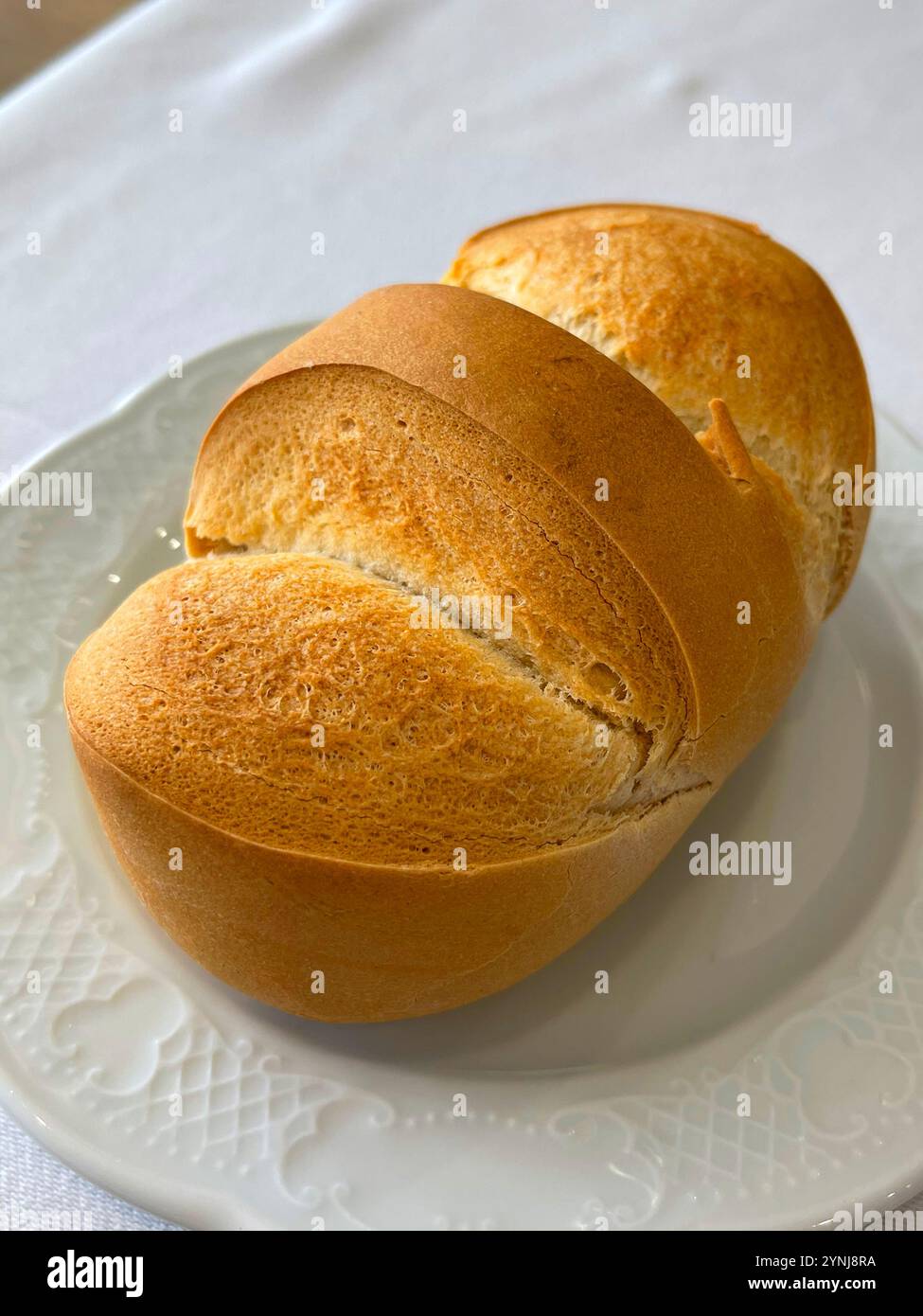 Brotlaib. Stillleben. Stockfoto