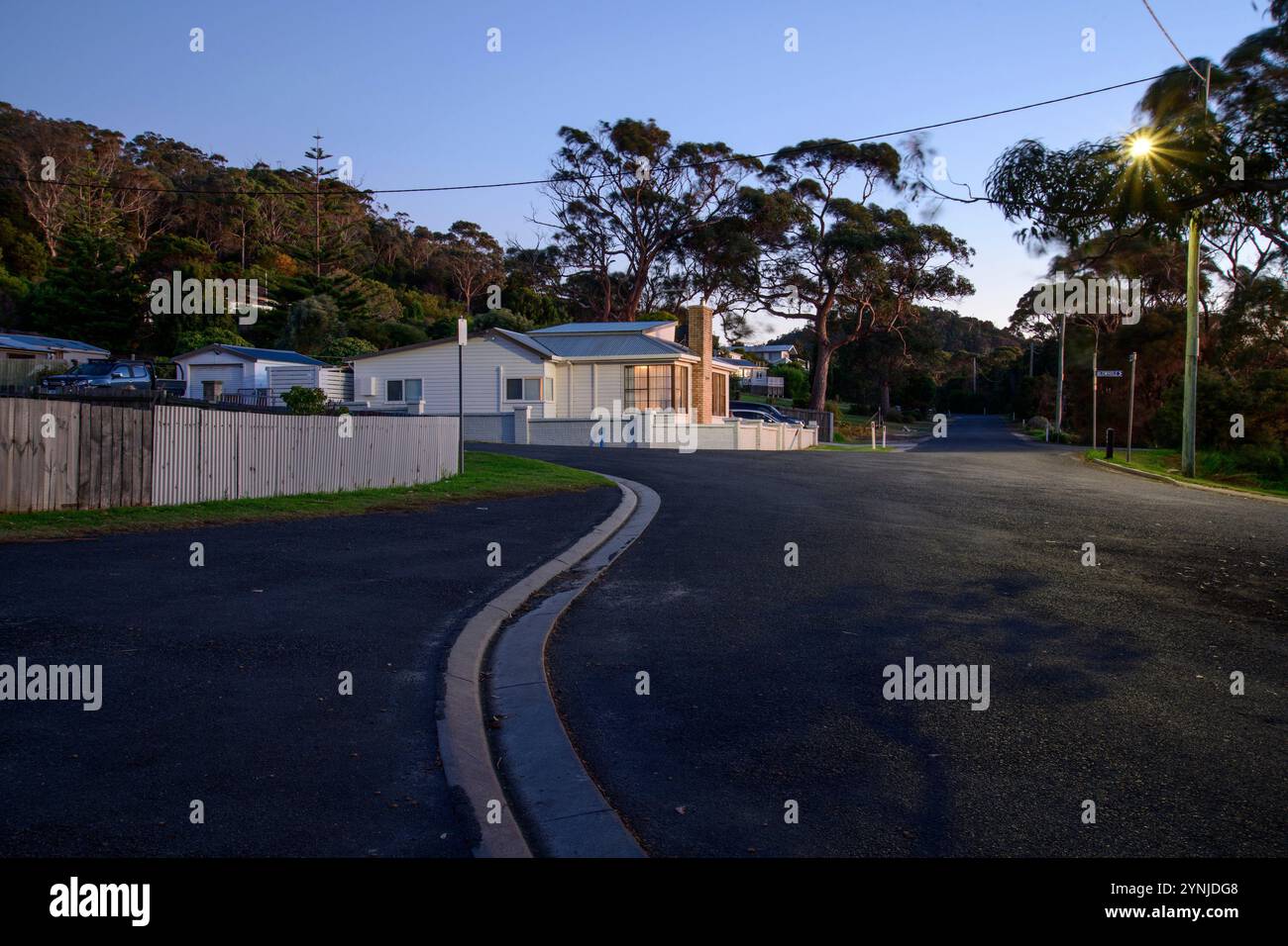 Australien, Tasmanien, Ostküste, Bicheno, Haus, Stockfoto