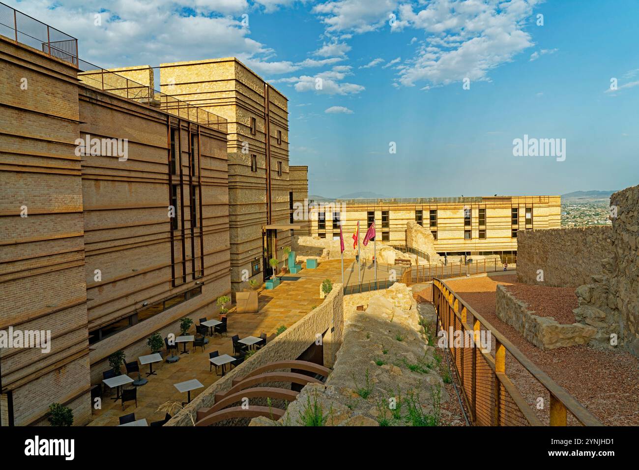 Parador de Lorca, Eingang Stockfoto