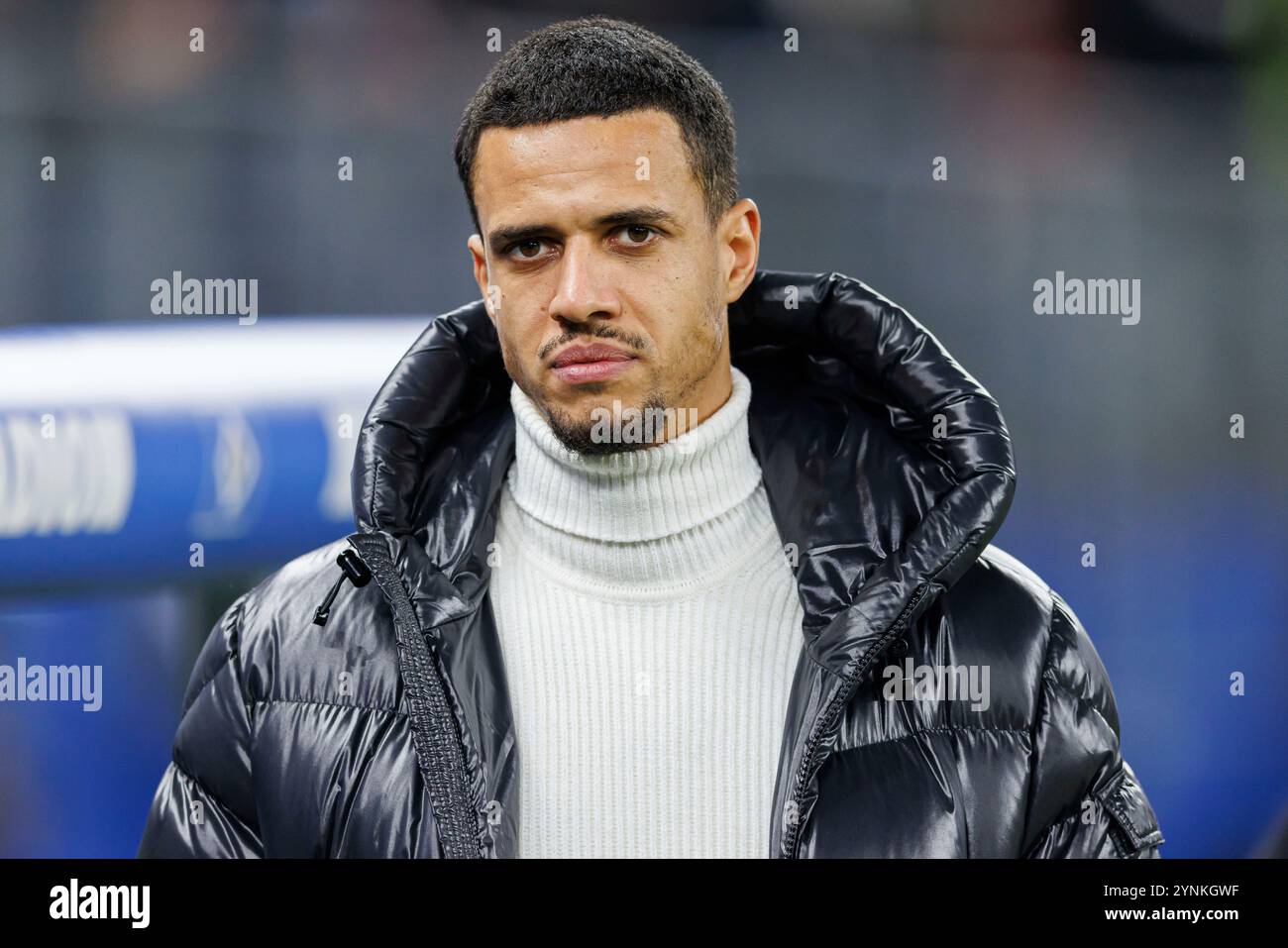 firo : 23.11.2024, Fußball, 2. Liga, 2. Bundesliga, Saison 2024/2025, HSV Hamburg Hamburg - Schalke 04 Robert Glatzel (HSV Hamburg Hamburg) Porträt, Stockfoto