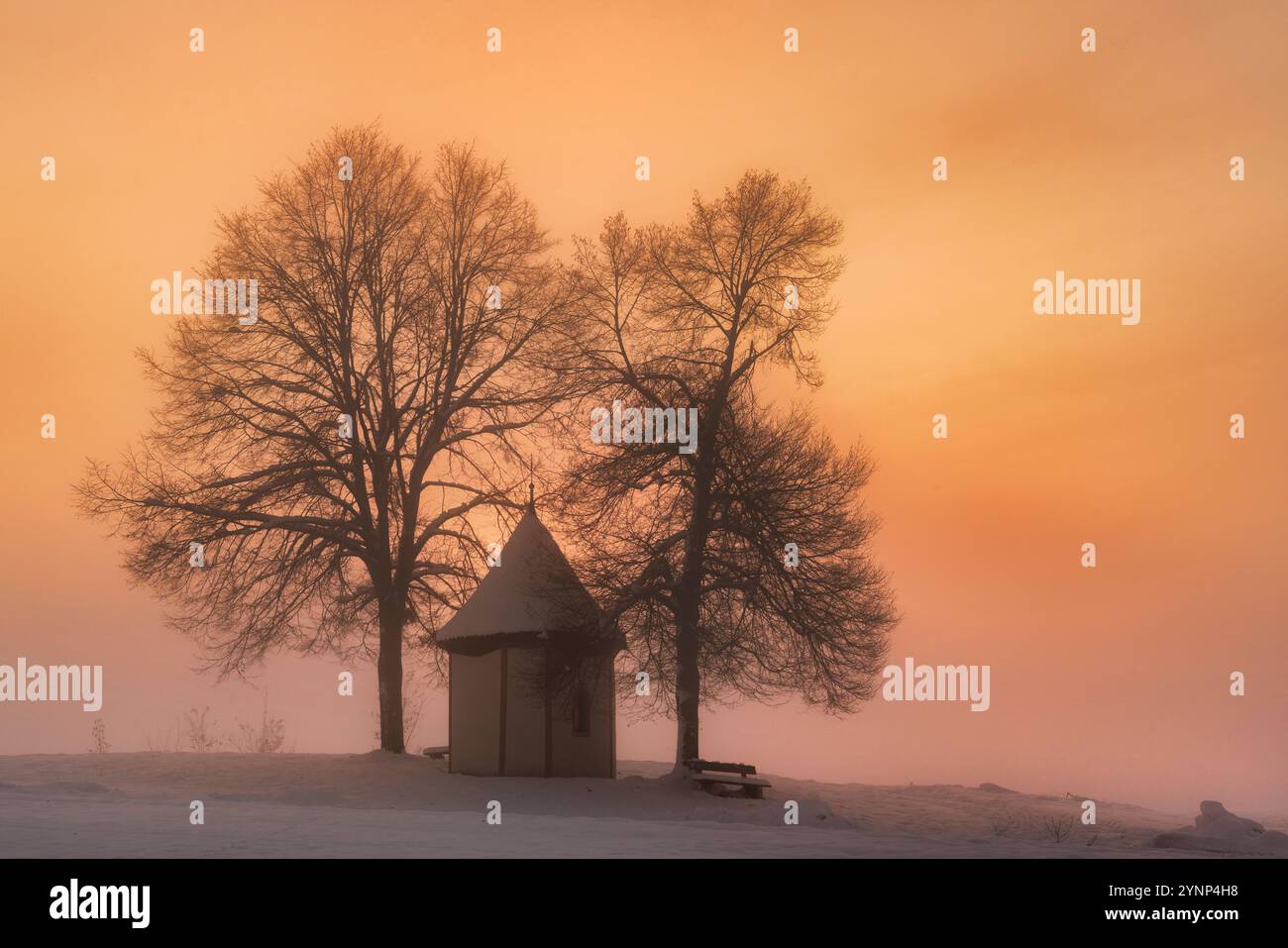 Schweiz, Baselland, Baselbiet, Brislach, Brislach BL, Kapelle, Fichtenhof, Kapelle Fichtenhof, Laufental, Laufen, Wahlen bei Laufen, Wahlen BL Stockfoto