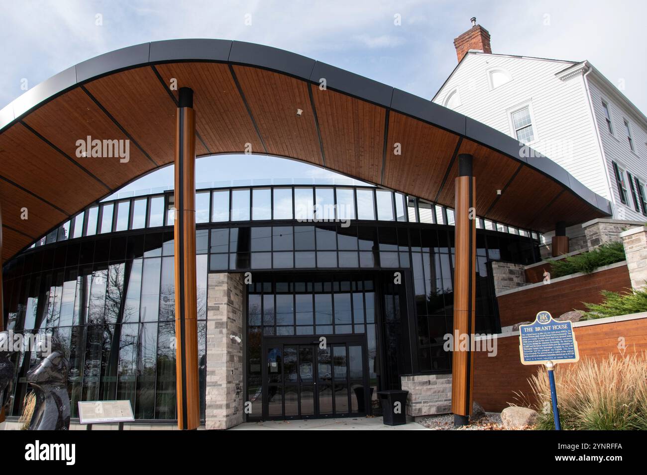 Brant House am North Shore Boulevard East in Burlington, Ontario, Kanada Stockfoto