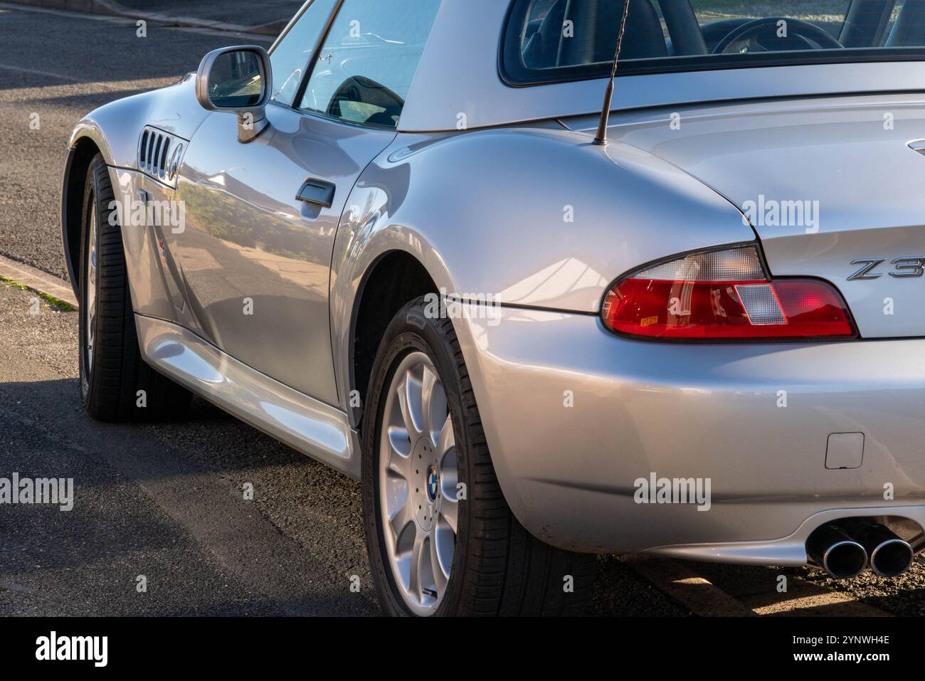 Z3, BMW, bayerischer Automobilhersteller, Roadster, 3Ltr., 2 Sitzer, 2 Türen, Baujahr 2001, gebaut in Amerika, South Carolina, Werk, Spartanburg. Stockfoto