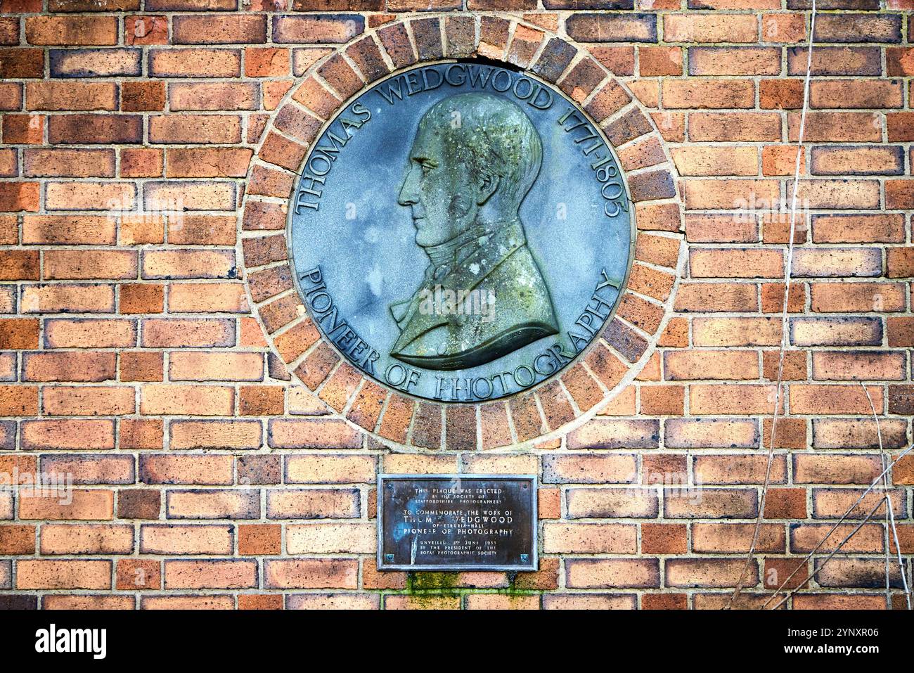 Thomas Wedgwood (1771C1805) war ein englischer Erfinder und früherer Pionier der Fotografie. Er ist vor allem für seine Experimente mit lichtempfindlichen Materi bekannt Stockfoto