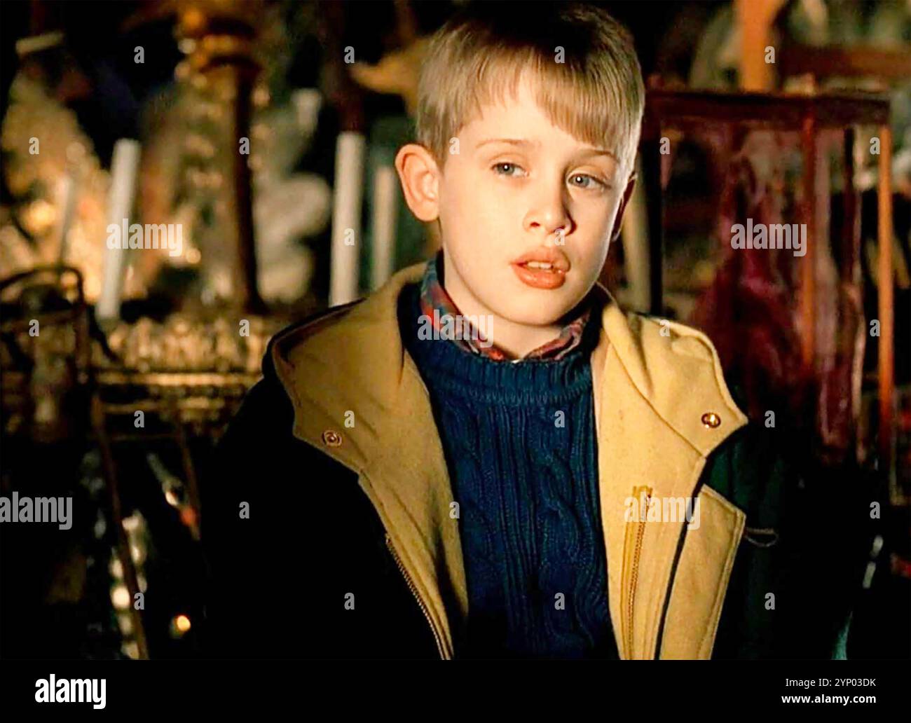 HOME ALONE 2: LOST IN NEW YORK 1992 20th Century Fox Film mit Macaulay Culkin als zehnjähriger Kevin McCallister Stockfoto