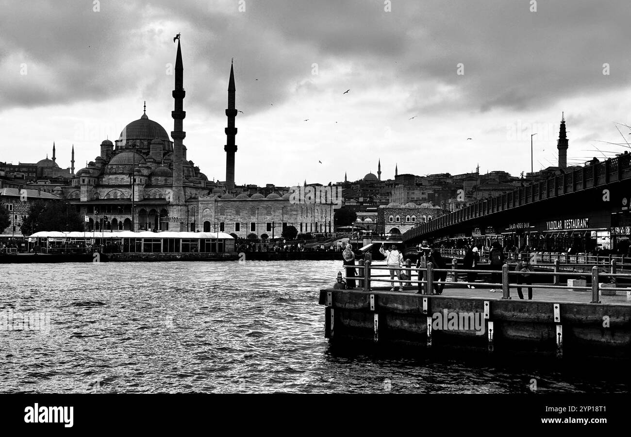 Bosporus Straight, Istanbul, Turkiye, Türkei Stockfoto