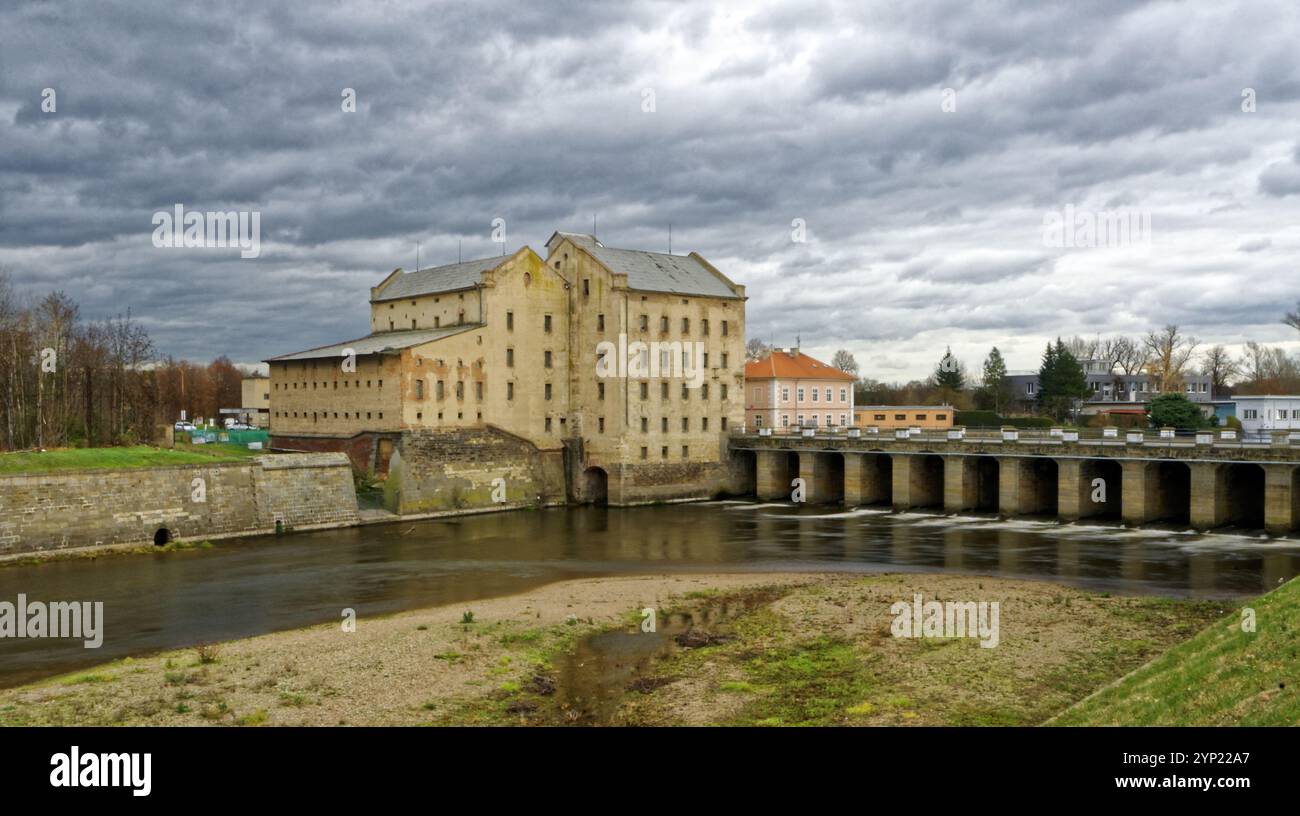 Terezín, nacistický koncentrační Tábor / Terezín, Konzentrationslager der Nazis Stockfoto