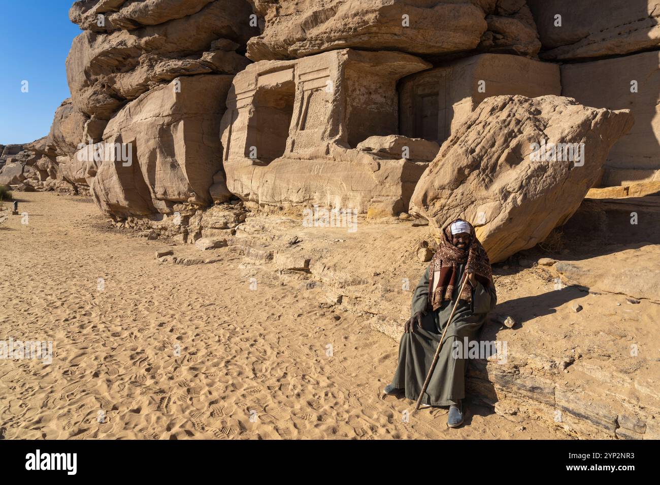 Gebel Al-Silsila, Ägypten, Nordafrika, Afrika Stockfoto