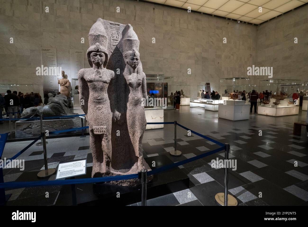 Nationalmuseum der ägyptischen Zivilisation, Kairo, Ägypten, Nordafrika, Afrika Stockfoto