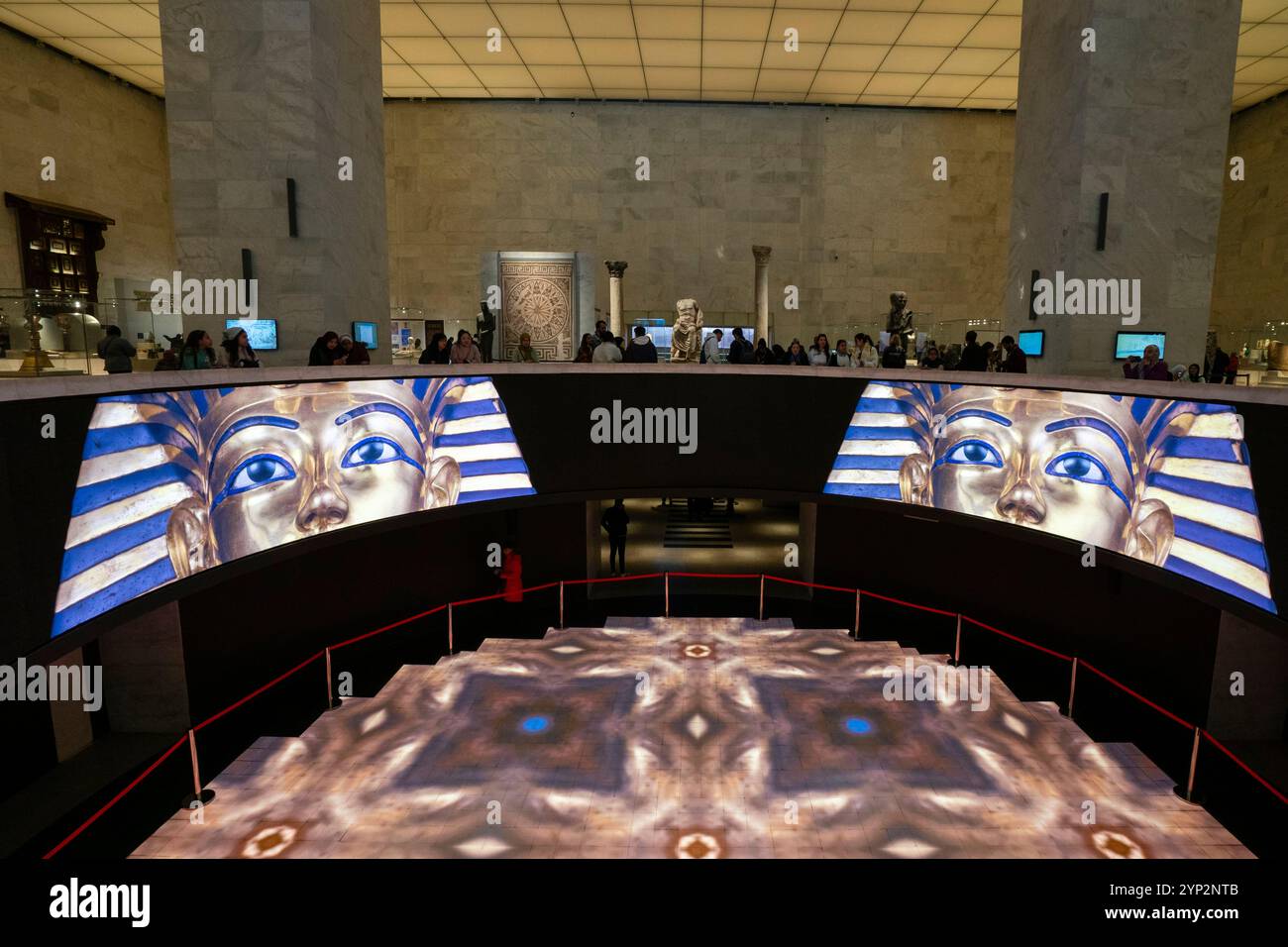 Nationalmuseum der ägyptischen Zivilisation, Kairo, Ägypten, Nordafrika, Afrika Stockfoto