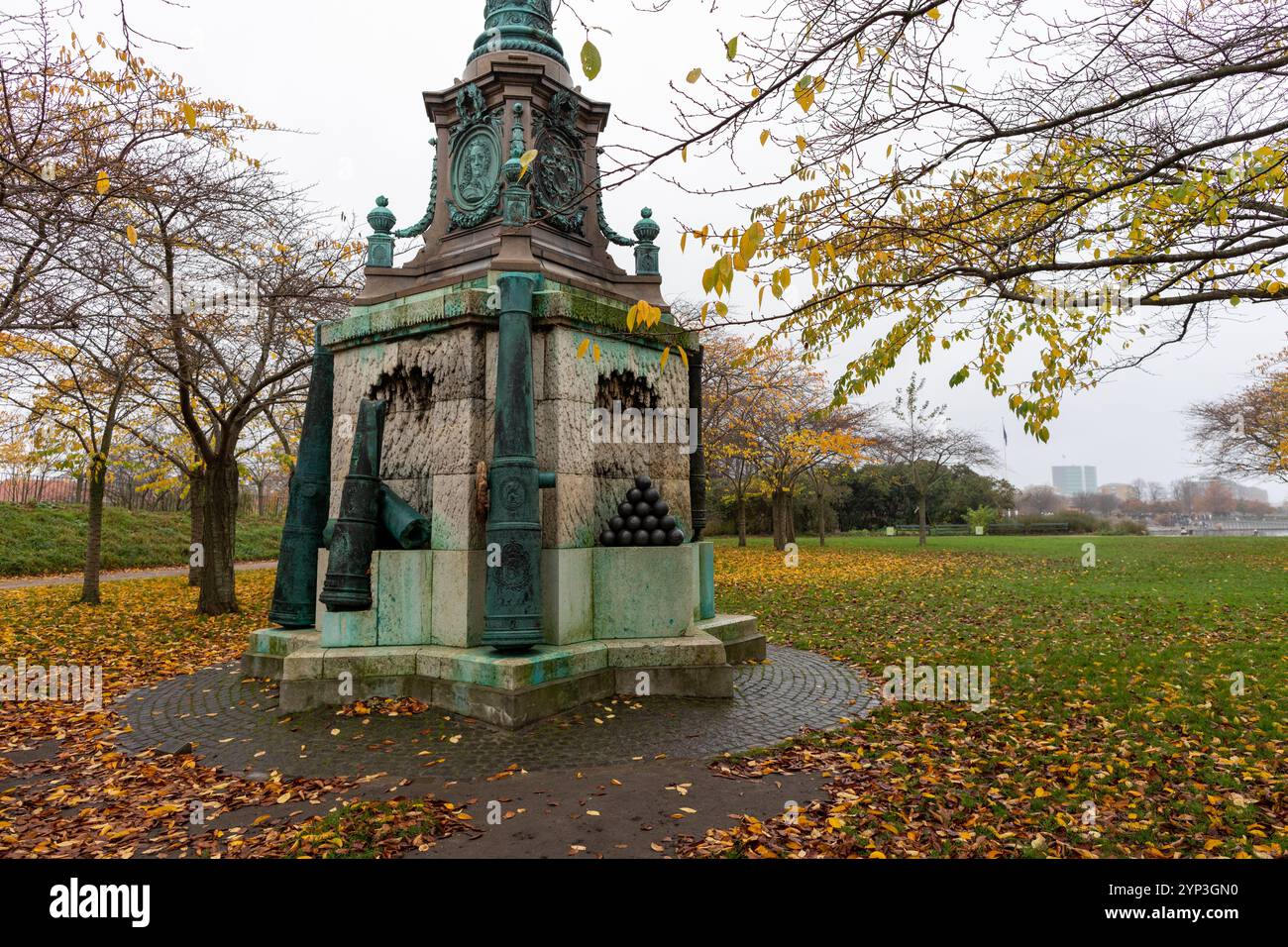 Langelinie War Memorial Kopenhagen Dänemark Stockfoto