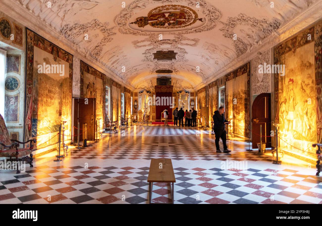 Place Room Rosenborg Slot Renaissance Castle Kopenhagen Dänemark Stockfoto