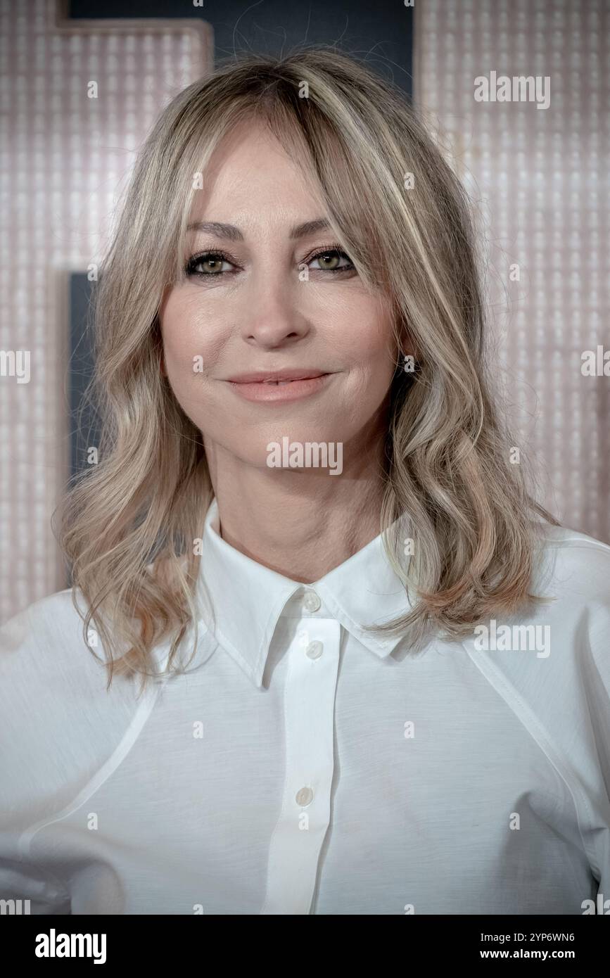London, Großbritannien. November 2024. Natalie Appleton besucht die europäische Premiere von Better man im Odeon Luxe Leicester Square Cinema. Der visionäre neue Film befasst sich mit dem Aufstieg, Fall und der Wiederauferstehung von Robbie Williams – einem der Bestseller Großbritanniens – über die unglaublichen Höhen und Tiefen von Berühmtheiten und die Reise zum Ruhm auf einzigartige Weise, inspiriert von Williams’ Leben und wie er sich selbst sieht. Guy Corbishley/EMPICS/Alamy Live News Stockfoto