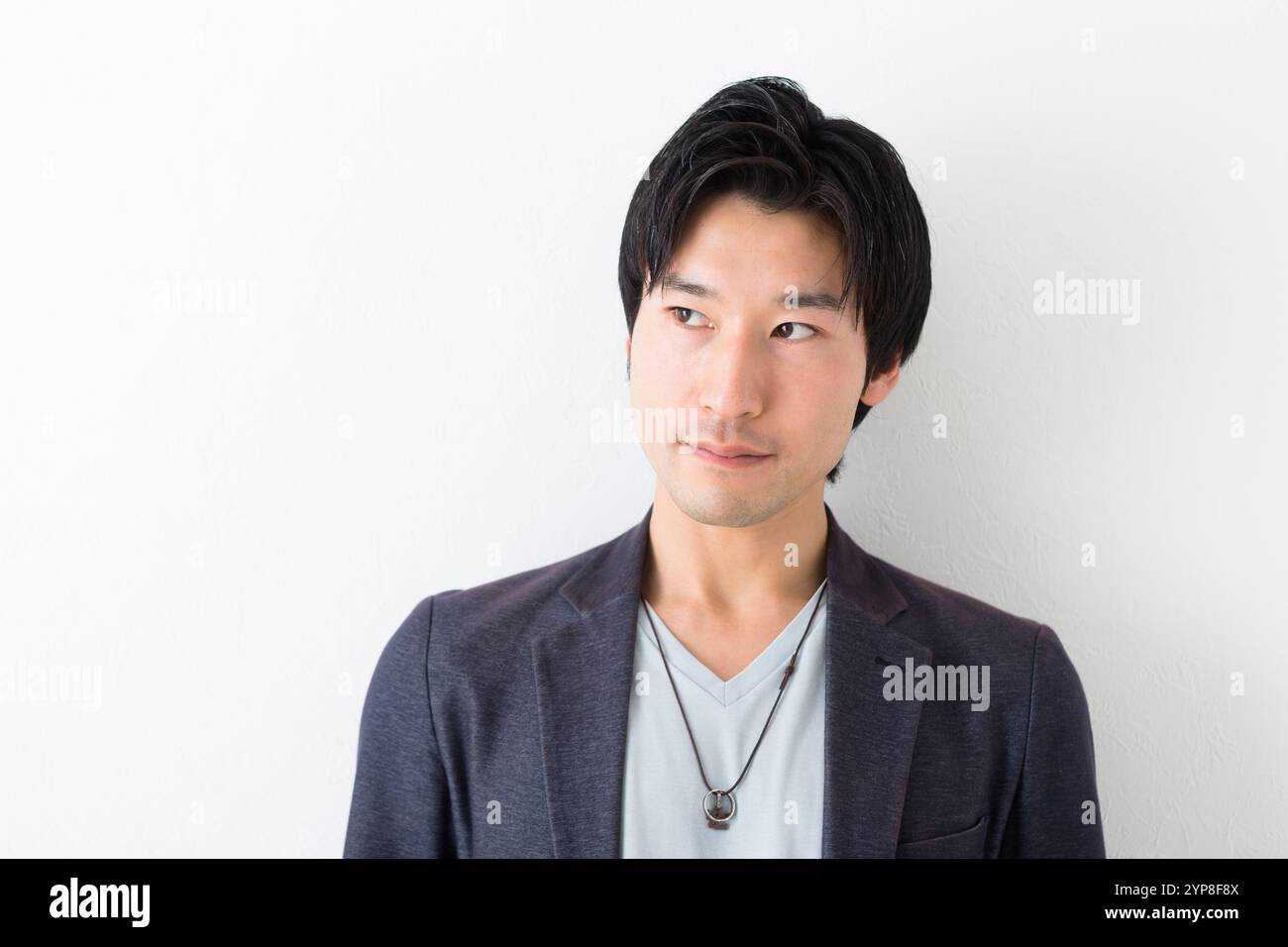 Junger männlicher Oberkörper Stockfoto