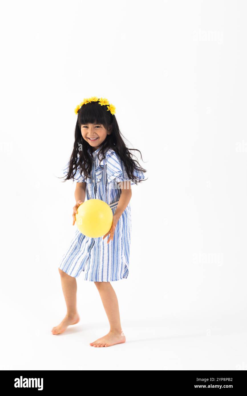 Portrait von Mädchen Stockfoto