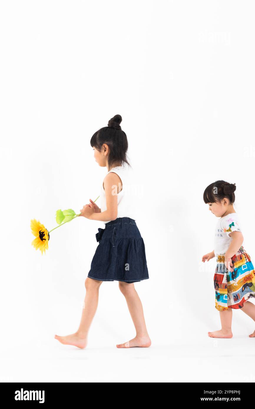 Portrait von Mädchen Stockfoto