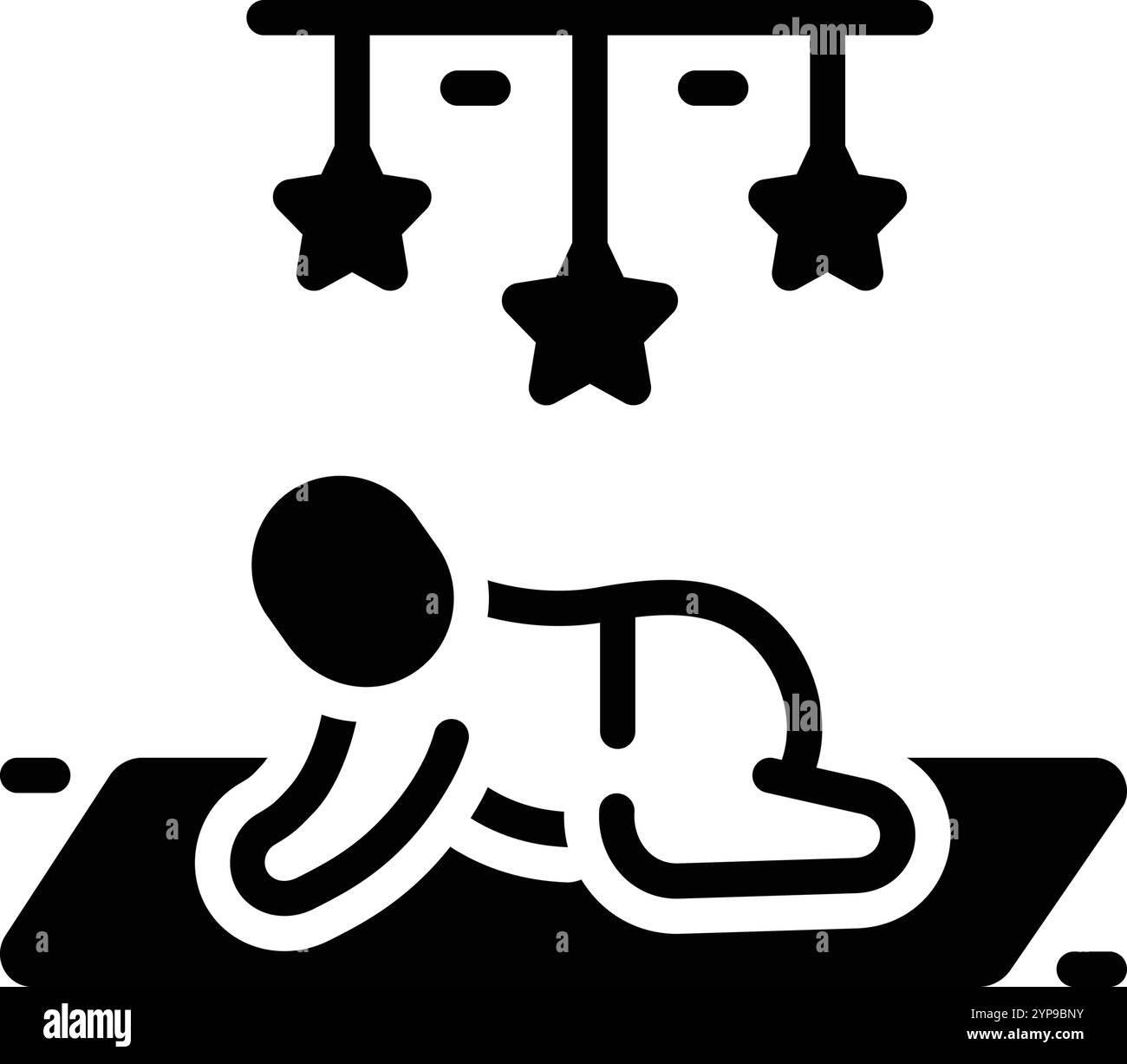 Symbol für Baby, Nachkommen Stock Vektor