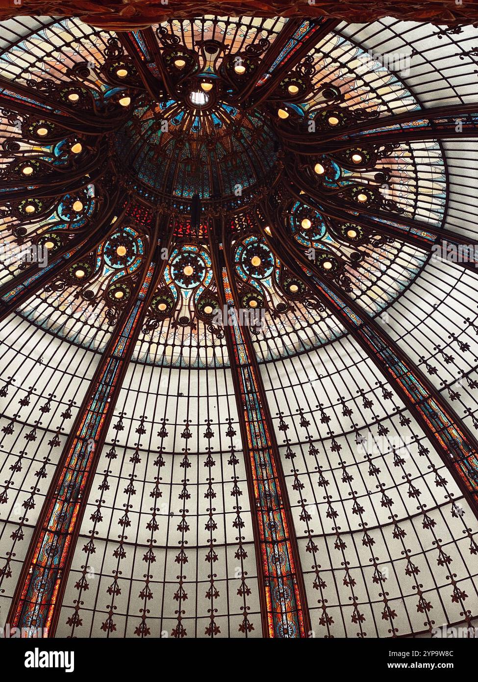 Romantisches Paris - Smartphone-aufgenommenes Stockfoto