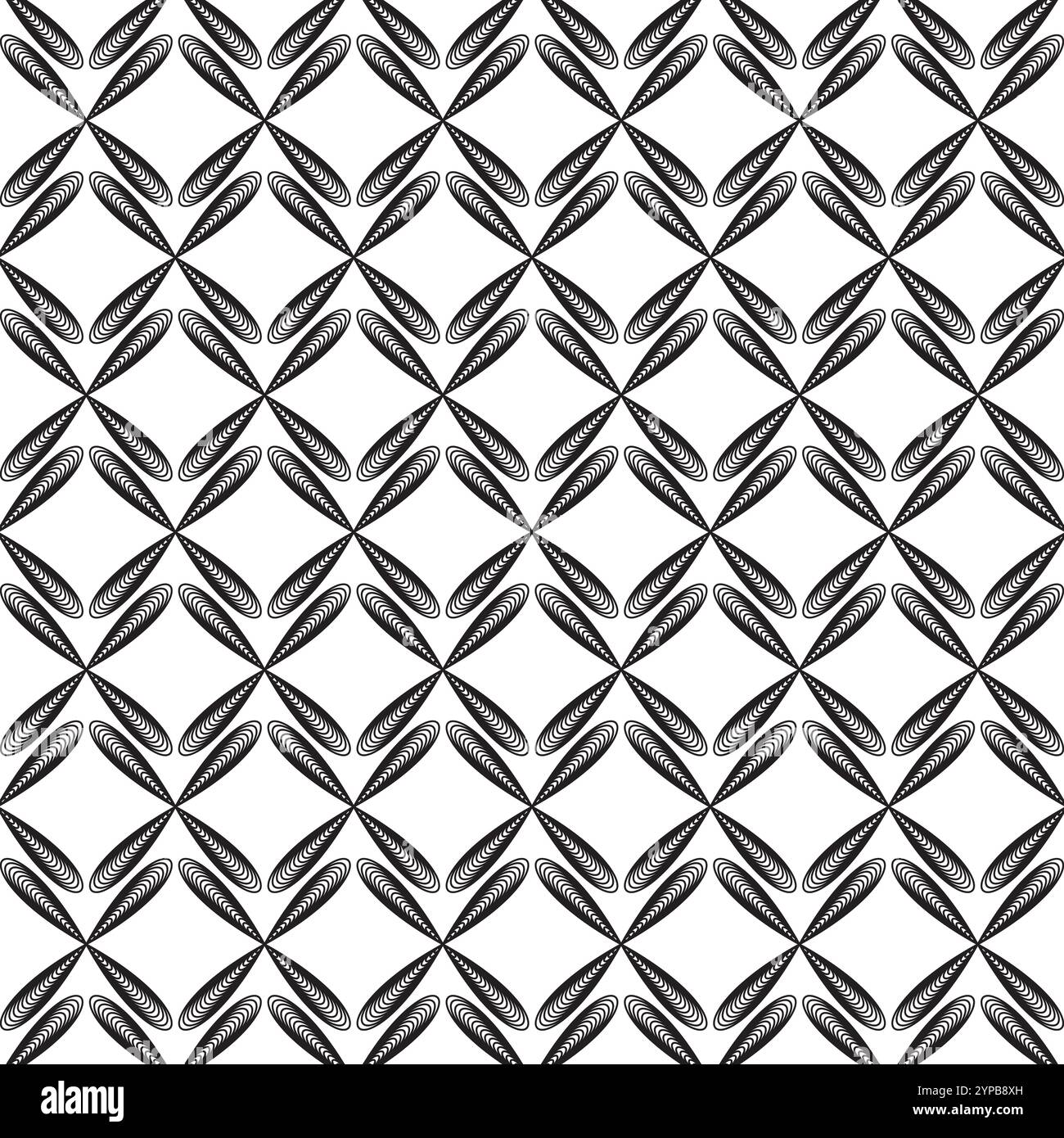 Nahtloses Geometrisches Dekorationsmuster, Abstraktes Hintergrunddesign, Moderne Stilvolle Abstrakte Textur Stock Vektor