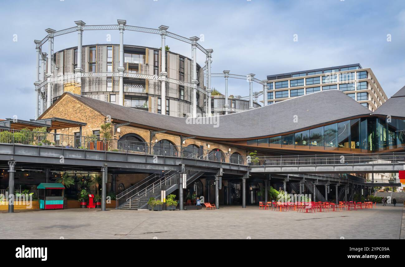 Coal Drops Yard in Kings Cross Stockfoto