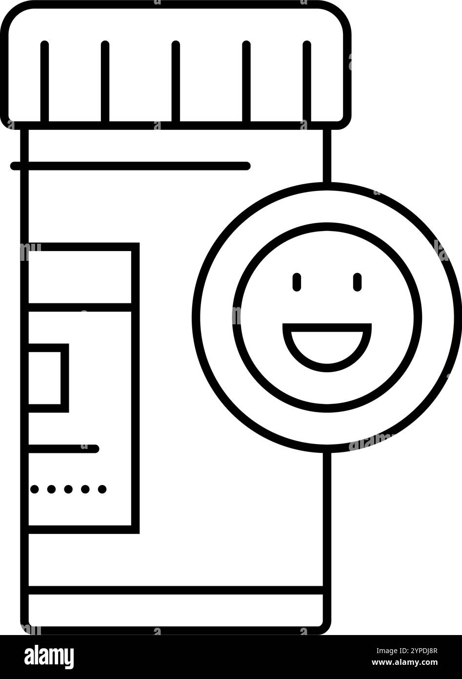 Antidepressiva Medikamente Apotheke Linie Symbol Vektor Illustration Stock Vektor Antidepressiva Medikamente Apotheke Linie Symbol Vektor Illustration Stock Vektor