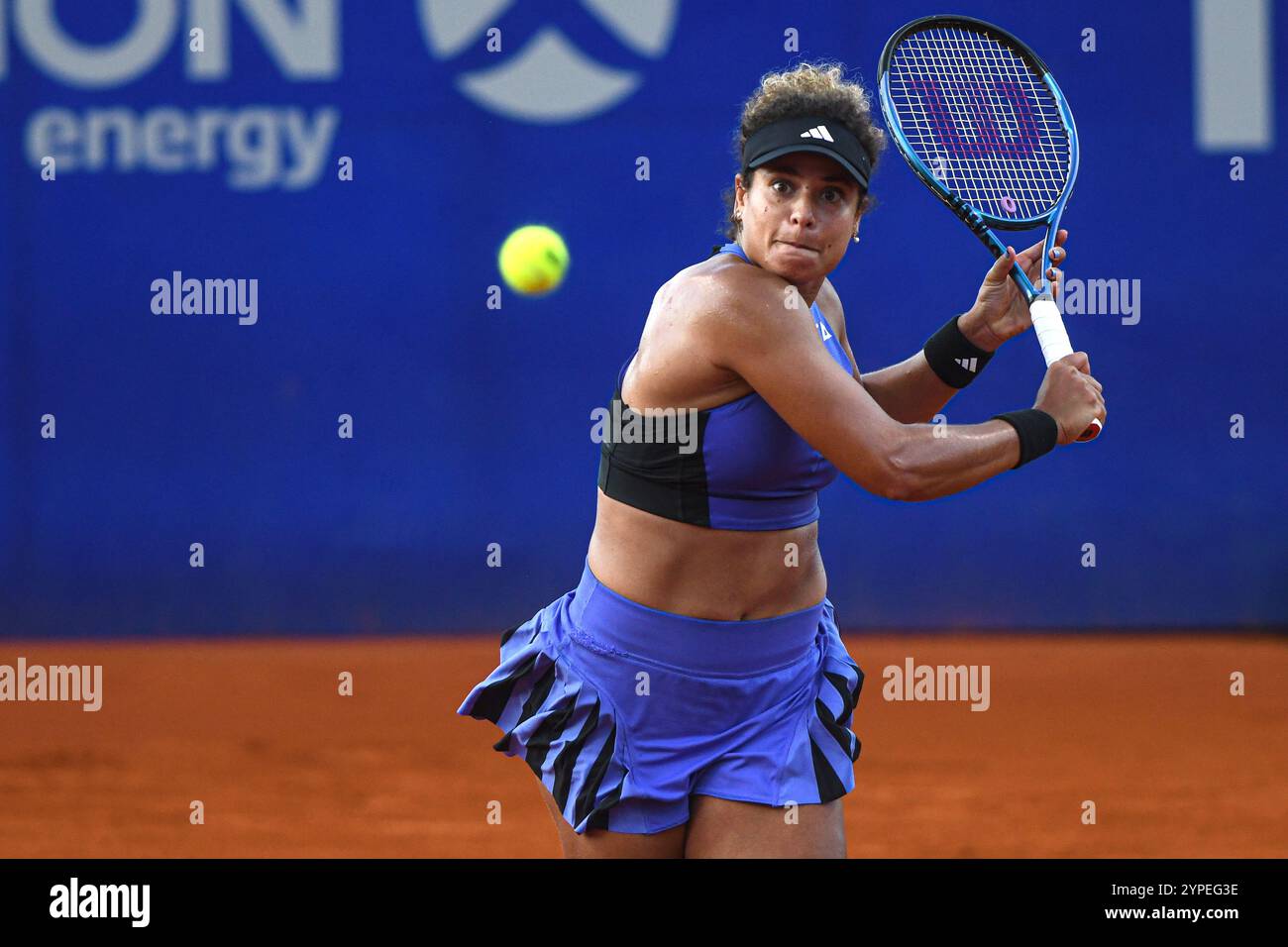 Buenos Aires (29. November 2024). Mayar Sherif (Ägypten) spielt bei den WTA 125 Argentina Open 2024 Credit: Mariano Garcia/Alamy Live News Stockfoto