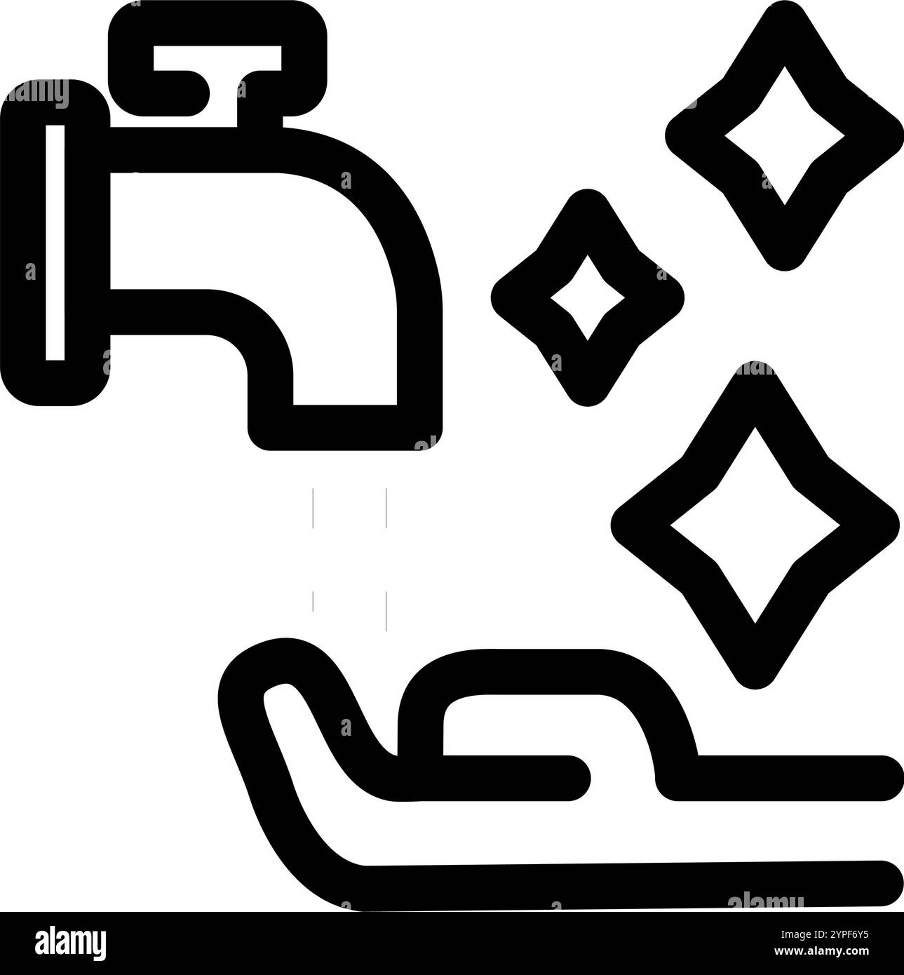 Symbol Hände waschen – Vektor-Illustration waschen Hände reinigen Stock Vektor Symbol Hände waschen – Vektor-Illustration waschen Hände reinigen Stock Vektor