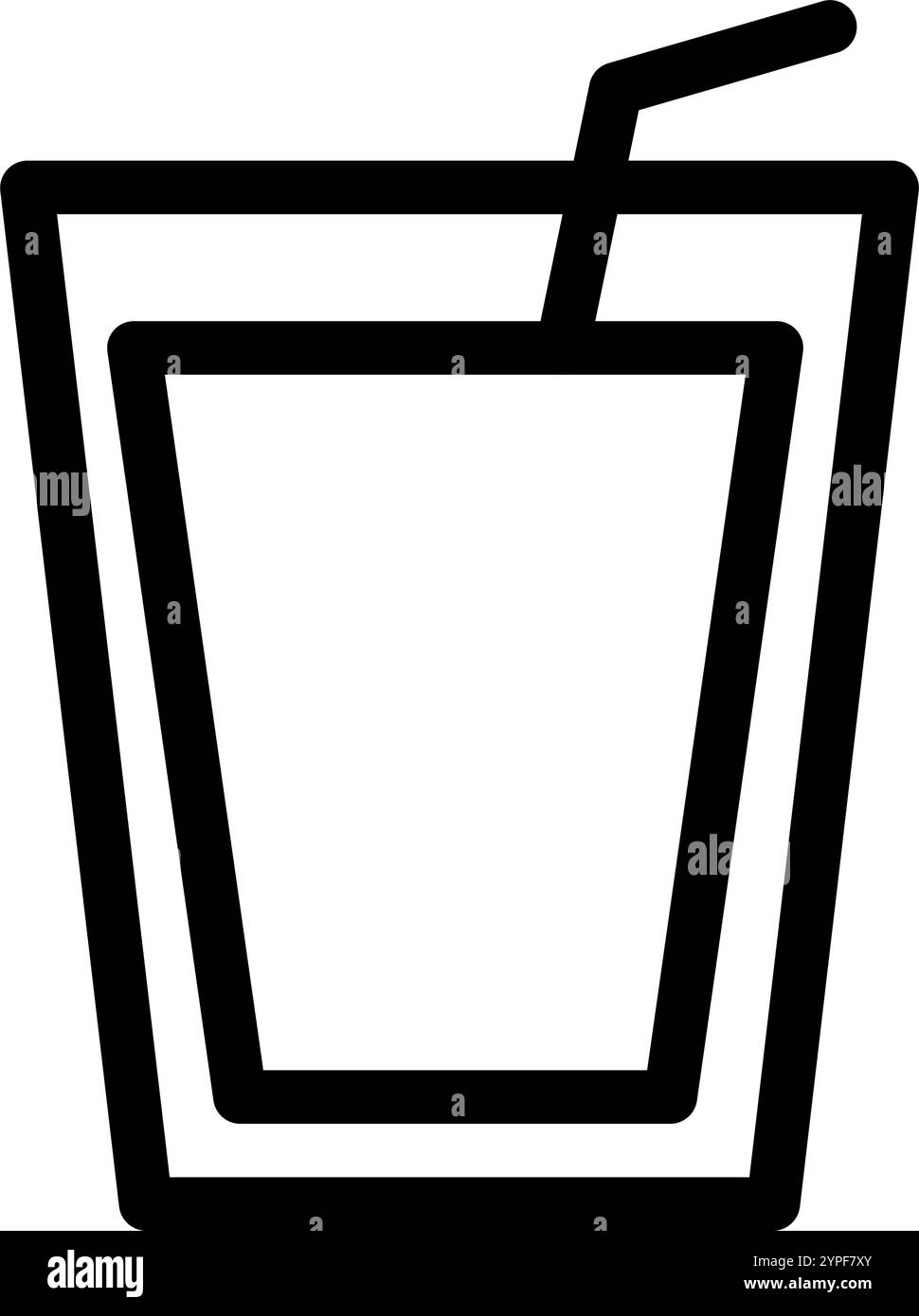 Fitness eiskaltes Erfrischungsgetränk – flaches Symbol Stock Vektor