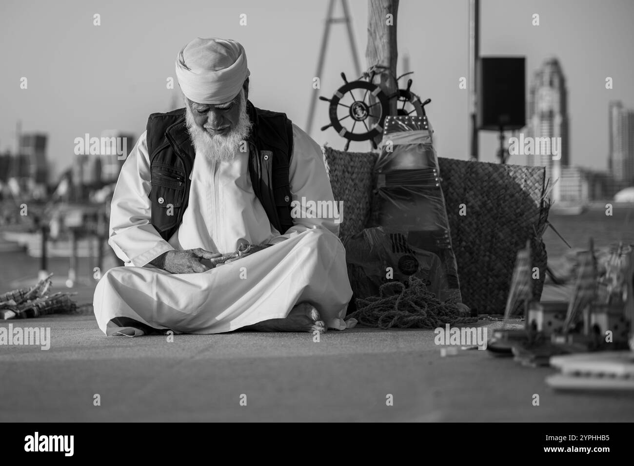 Katara 14. Traditionelles Dhow-Festival Stockfoto
