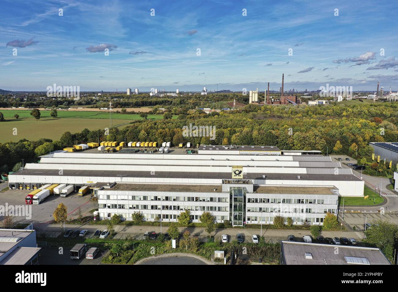 Versandzentrum und Logistikzentrum, Nordrhein-Westfalen Stockfoto