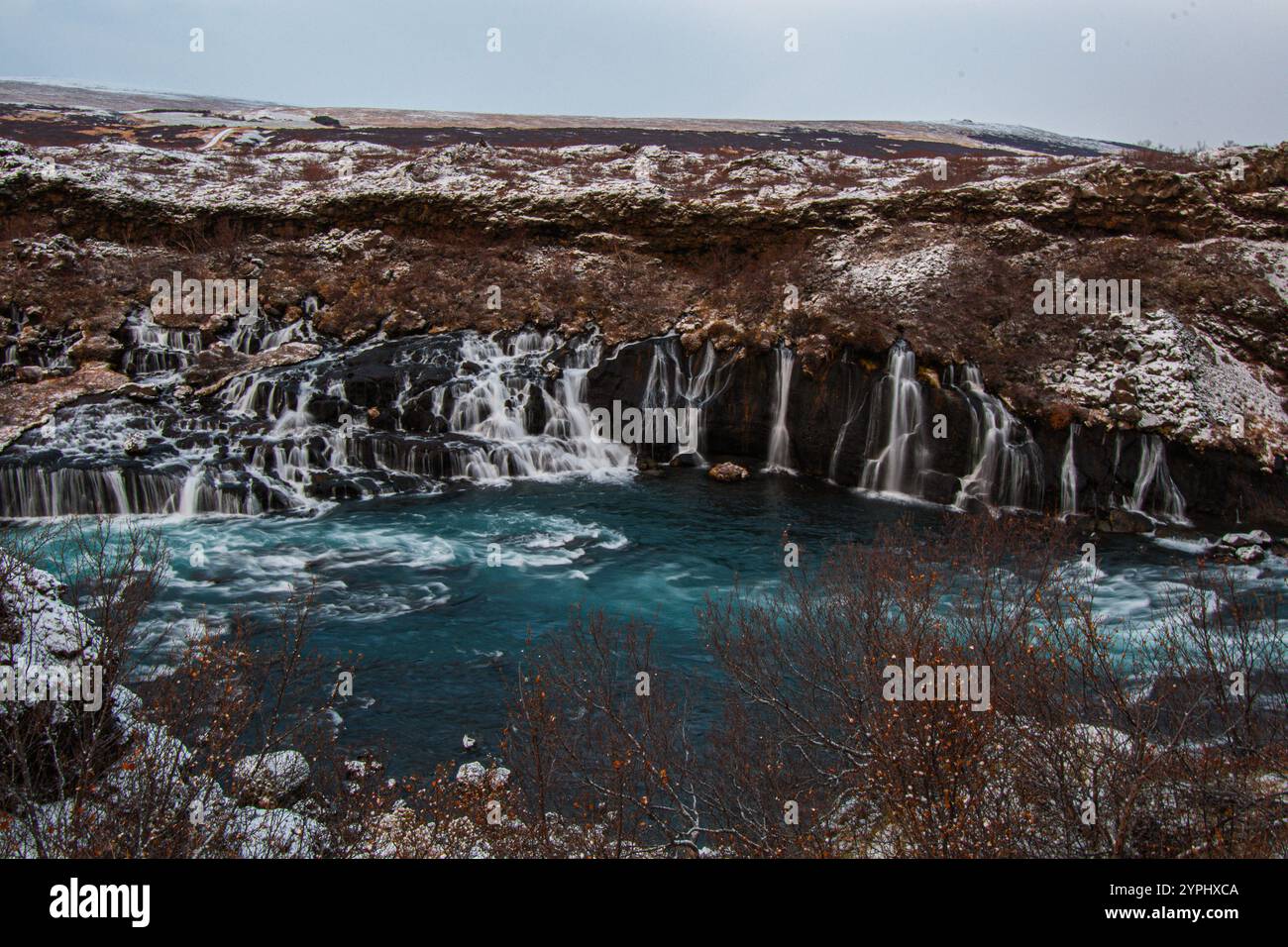 Das wunderschöne Island - Natur auf der Spitze - mystisches Land aus Eis und Feuer Stockfoto