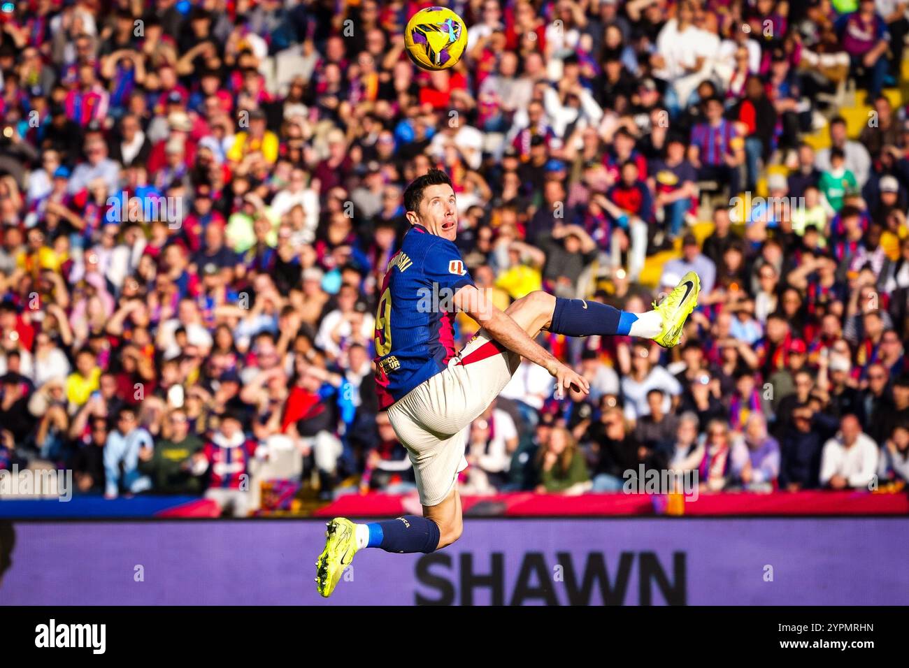 Barcelona, Espagne. November 2024 30. Robert LEWANDOWSKI aus Barcelona während des spanischen Meisterschaftsspiels La Liga zwischen FC Barcelona und UD Las Palmas am 30. November 2024 im Estadi Olimpic Lluis Companys in Barcelona, Spanien - Foto Matthieu Mirville (J Garcia)/DPPI Credit: DPPI Media/Alamy Live News Stockfoto