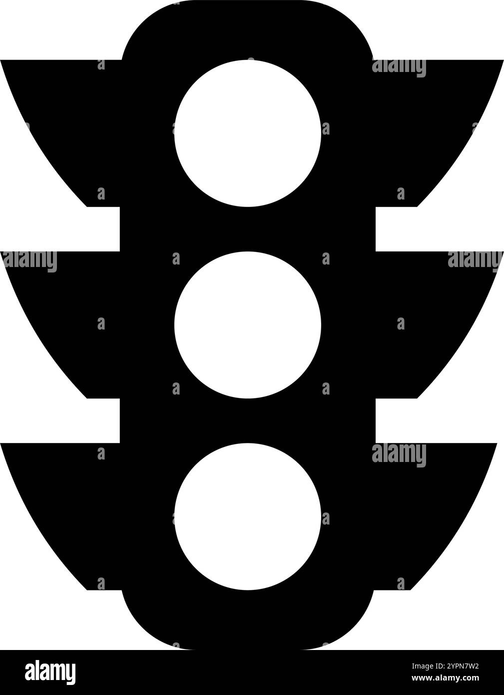 Ampel – Vektorsymbol Stock Vektor