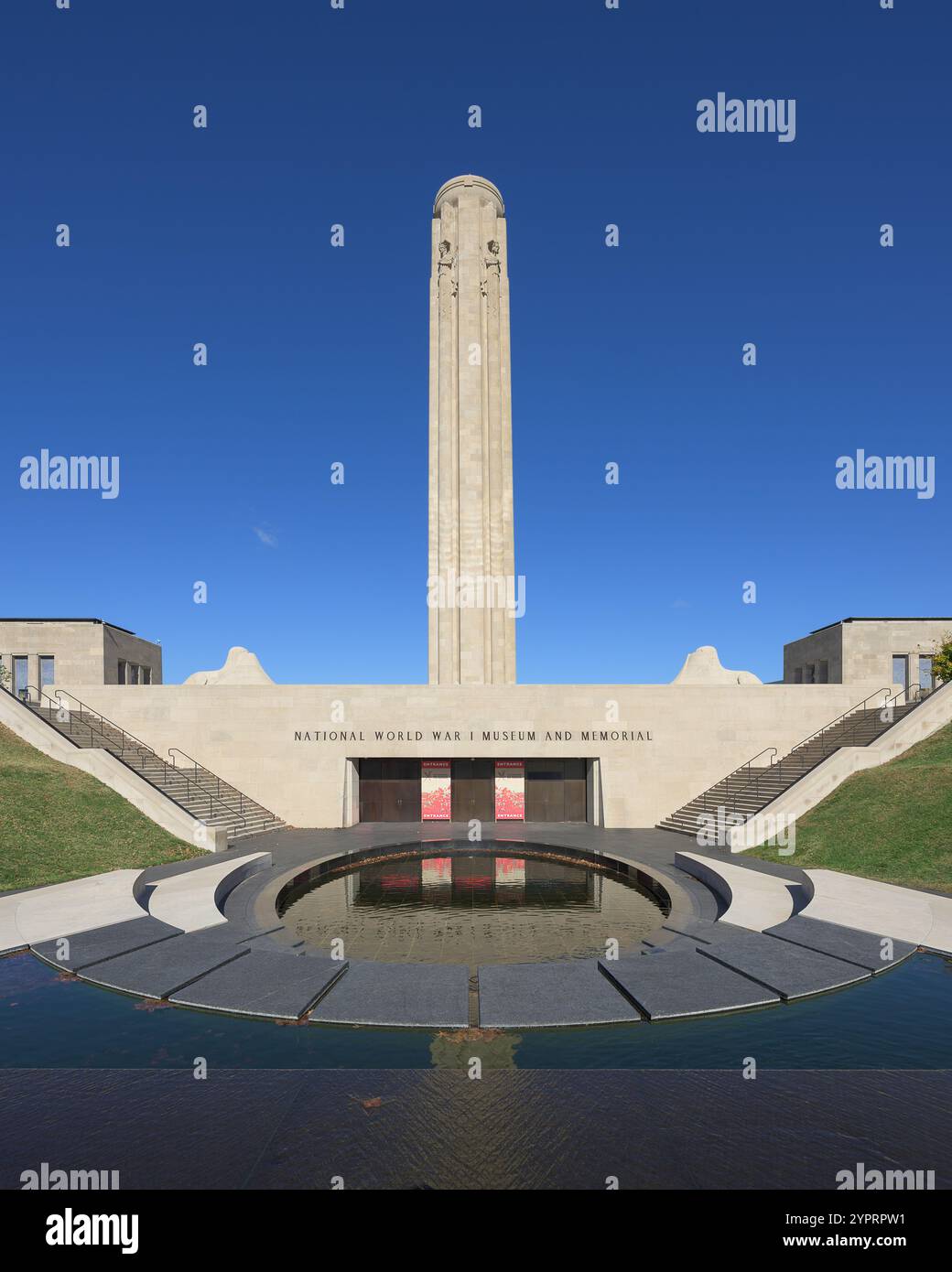Liberty Tower im National World war 1 Museum und Memorial im Penn Valley Park in Kansas City, Missouri Stockfoto