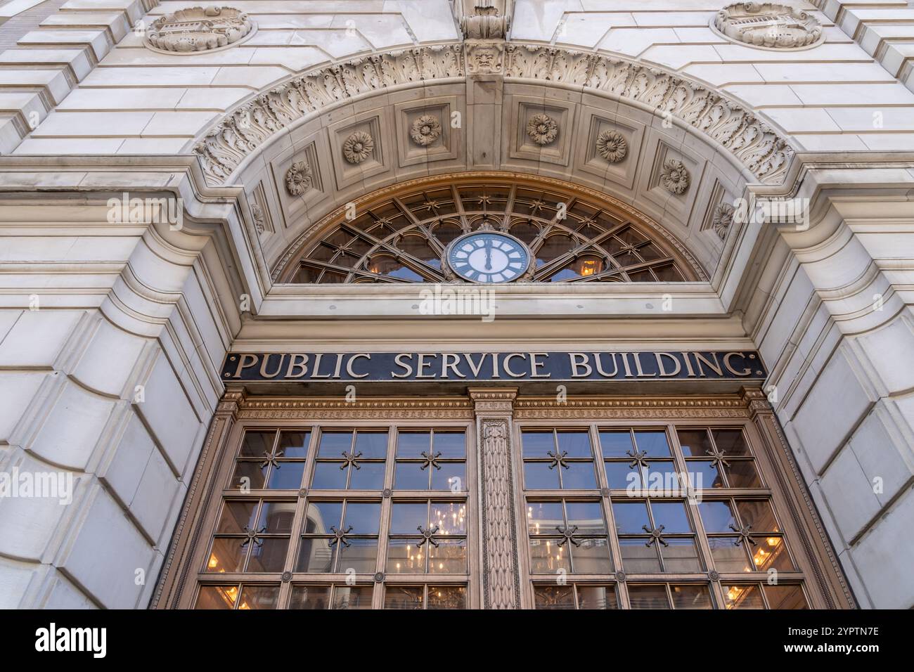 Öffliches Dienstgebäude in Milwaukee, WI, USA. Stockfoto
