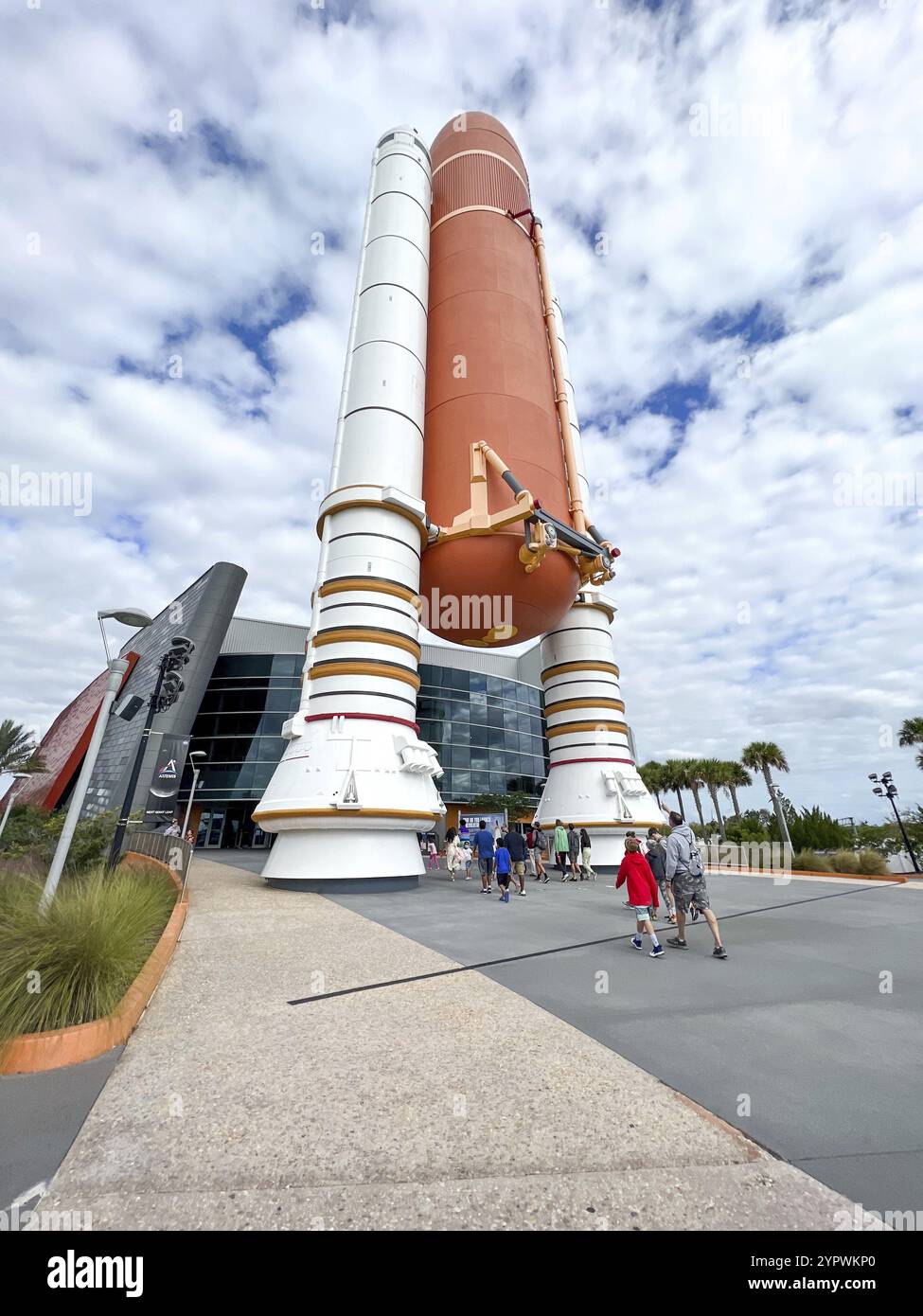 Kennedy Space Center Visitor Complex in Cape Canaveral, Florida, USA. 21st. Januar 2022 Stockfoto