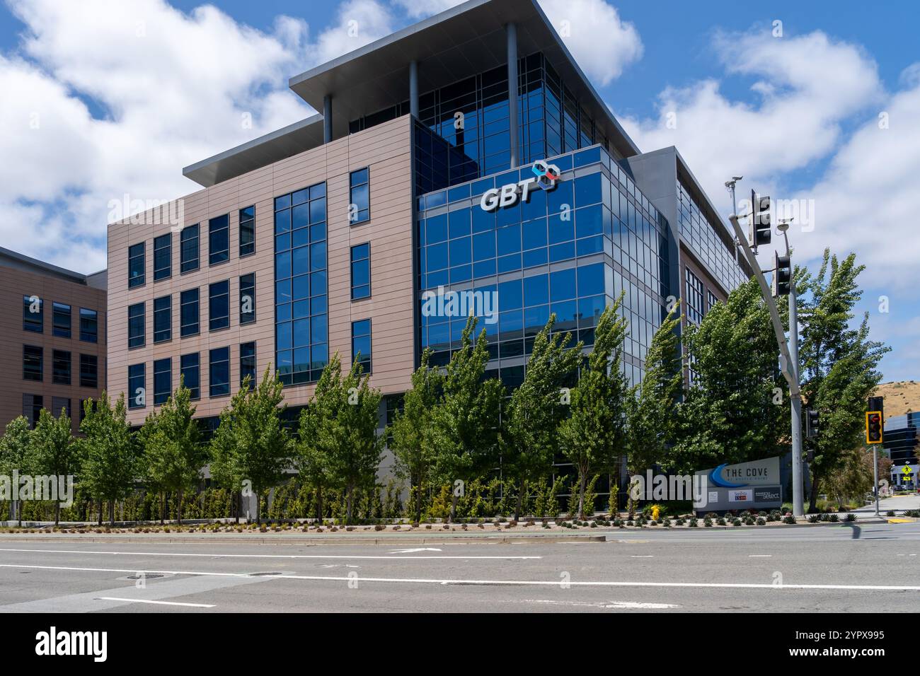 South San Francisco, CA, USA - 7. Juni 2023: Global Blood Therapeutics (GBT) Hauptsitz in South San Francisco, CA, USA. Stockfoto