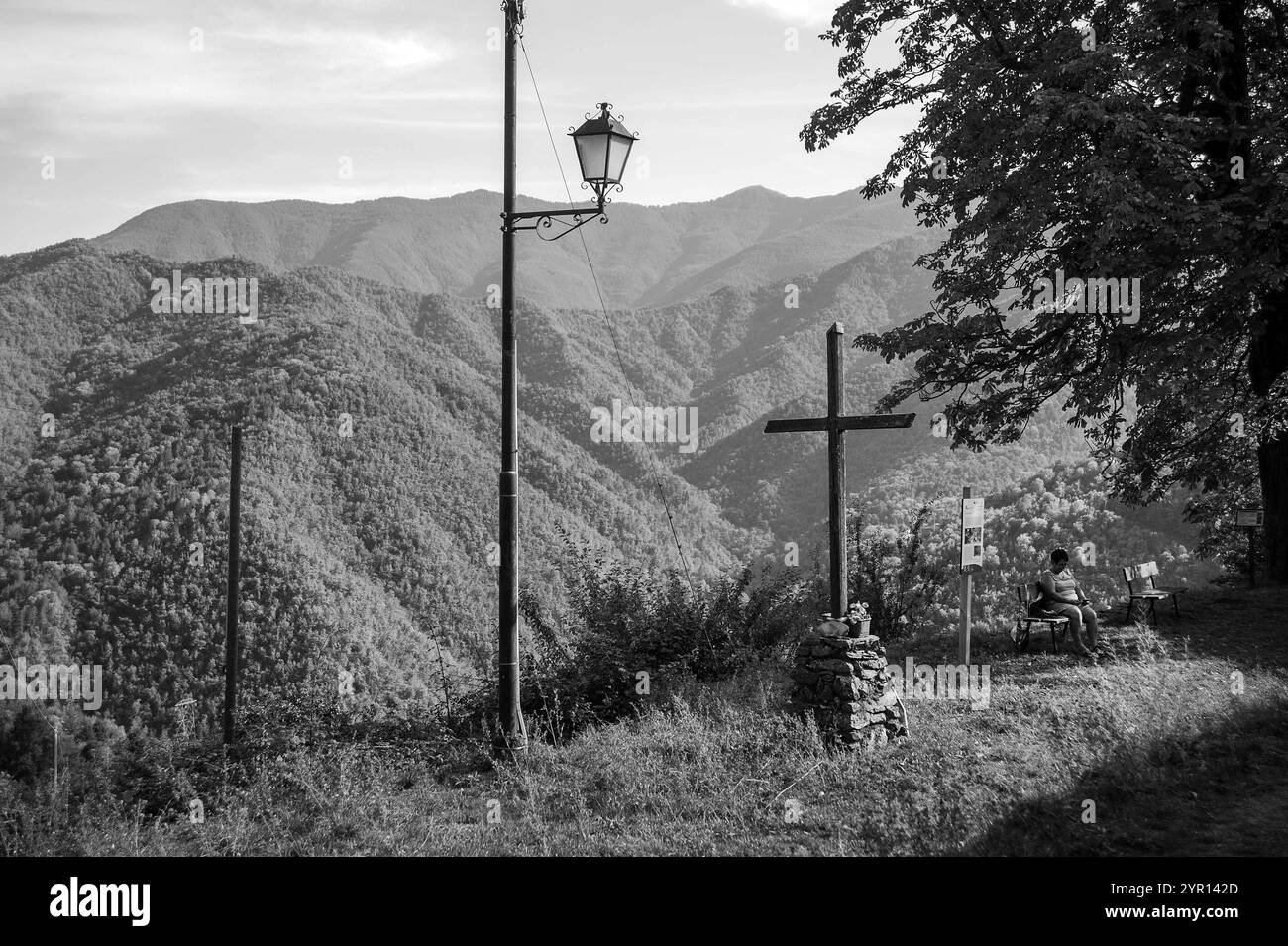 Triora, Ligurien, Italien Stockfoto