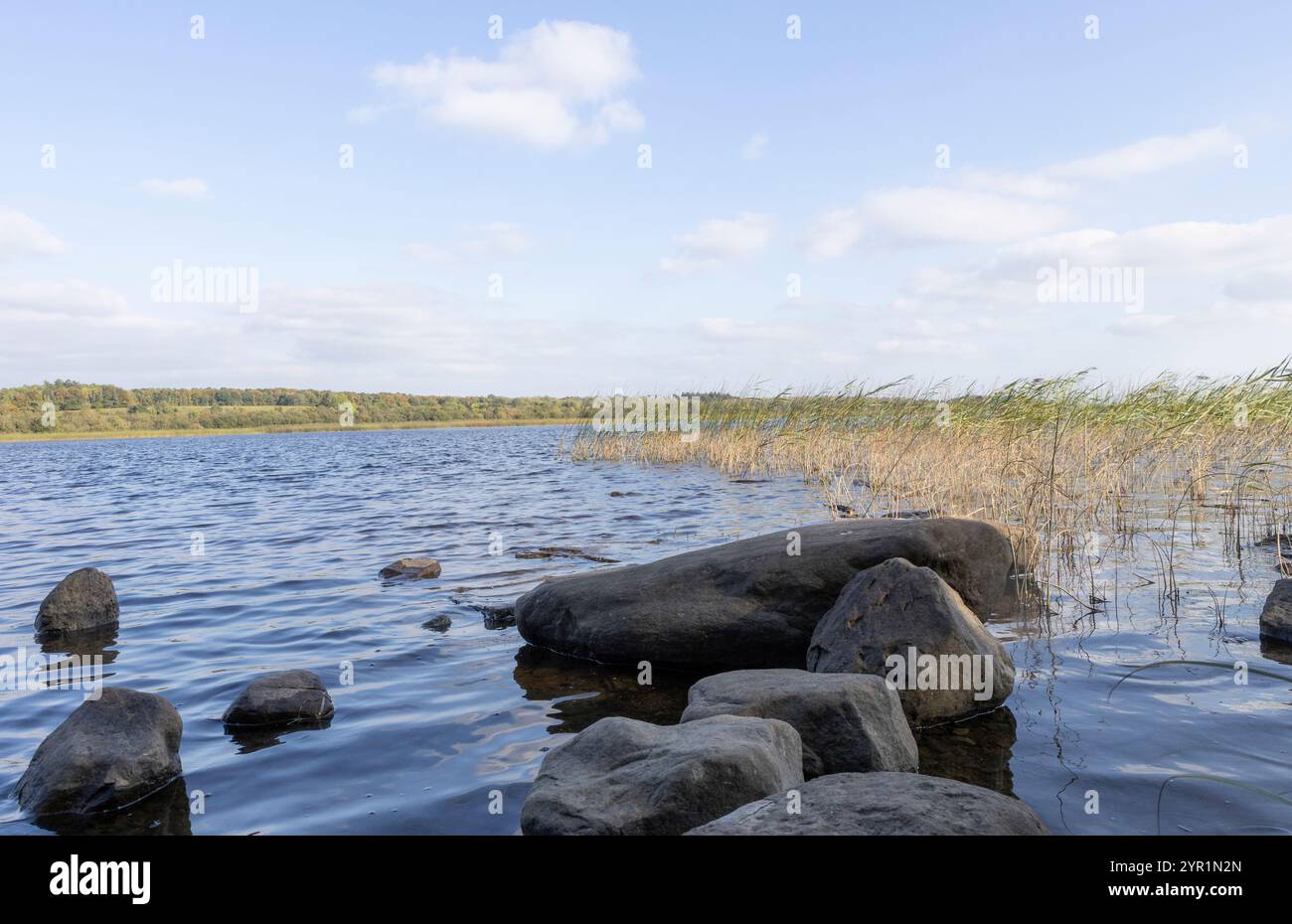 Ballinafid Lake in Irland im Sommer Stockfoto