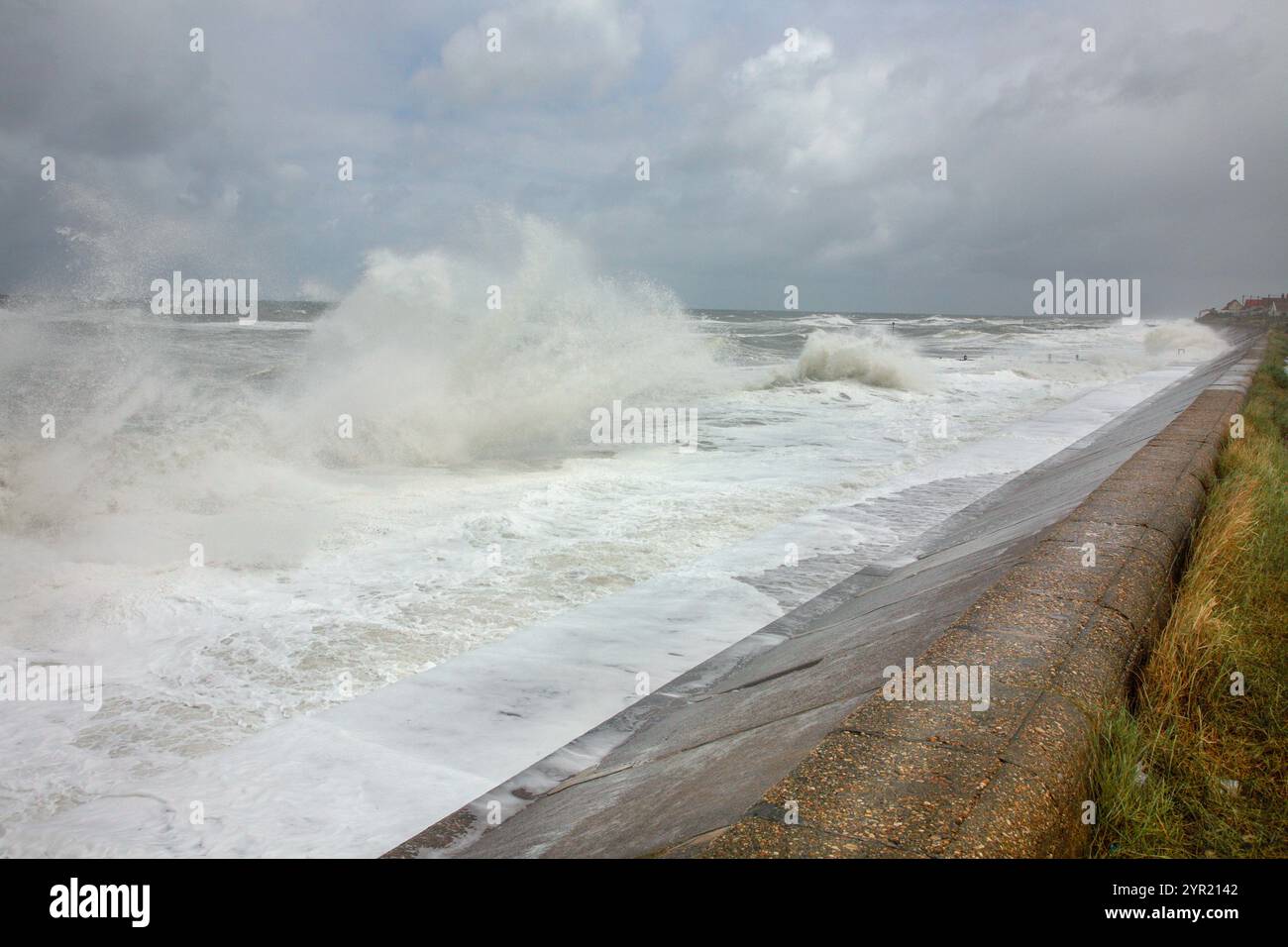 Stürmische See Stockfoto