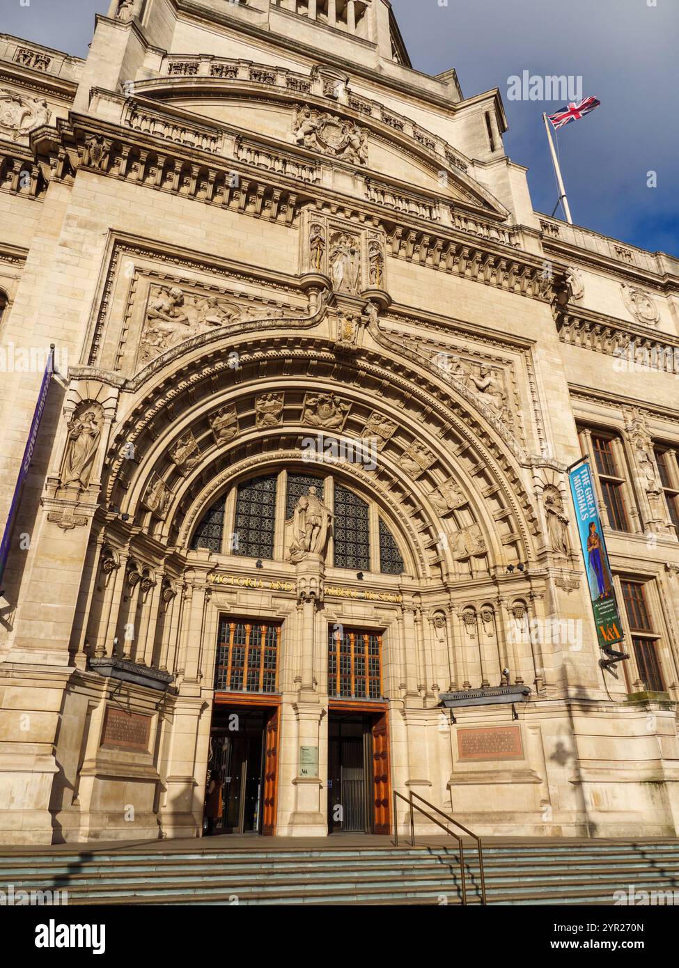 Das Victoria and Albert Museum, London, Großbritannien Stockfoto