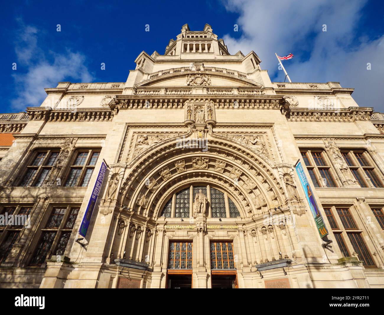 Das Victoria and Albert Museum, London, Großbritannien Stockfoto