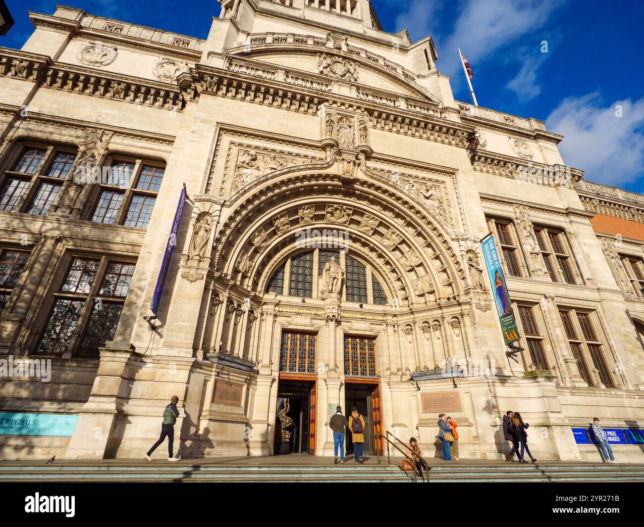 Das Victoria and Albert Museum, London, Großbritannien Stockfoto